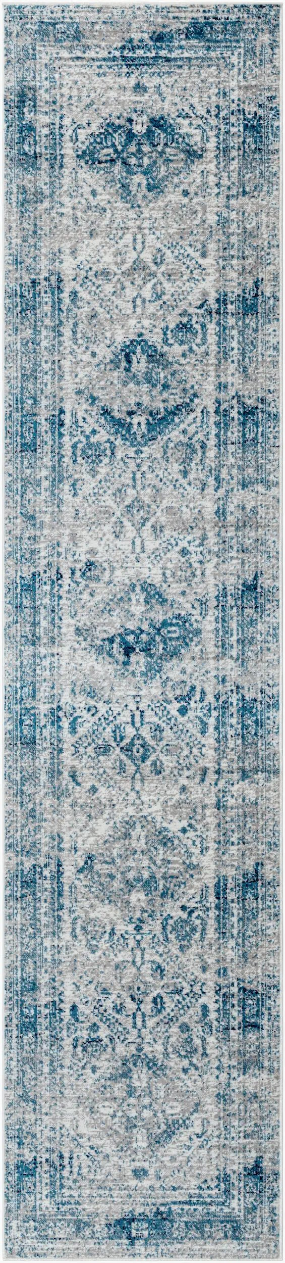 LIVABLISS Monte Carlo MNC-2313 Blue Area Rug