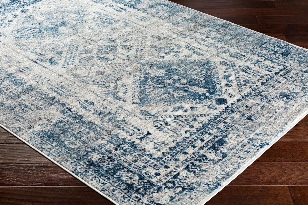 LIVABLISS Monte Carlo MNC-2313 Blue Area Rug