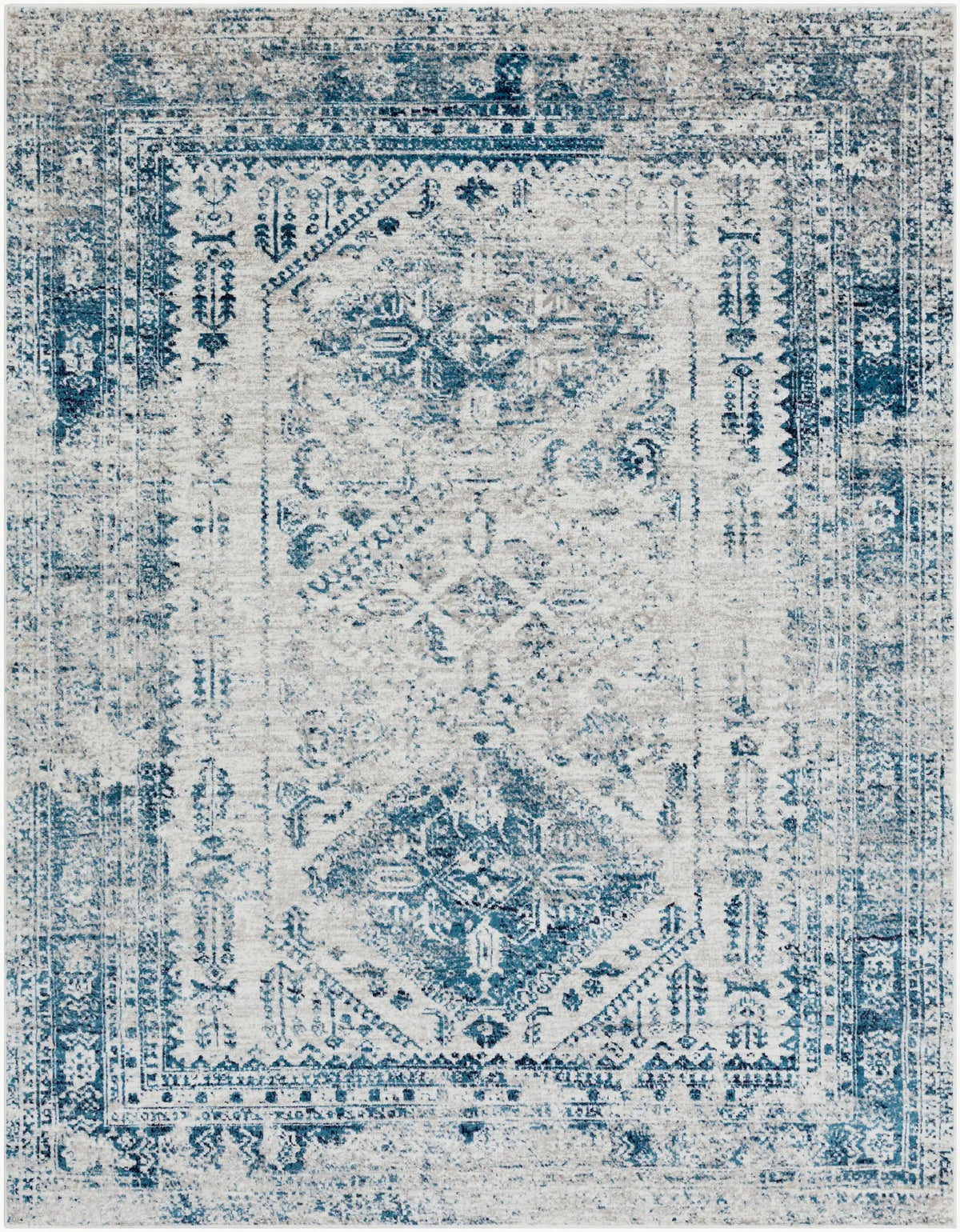 LIVABLISS Monte Carlo MNC-2313 Blue Area Rug