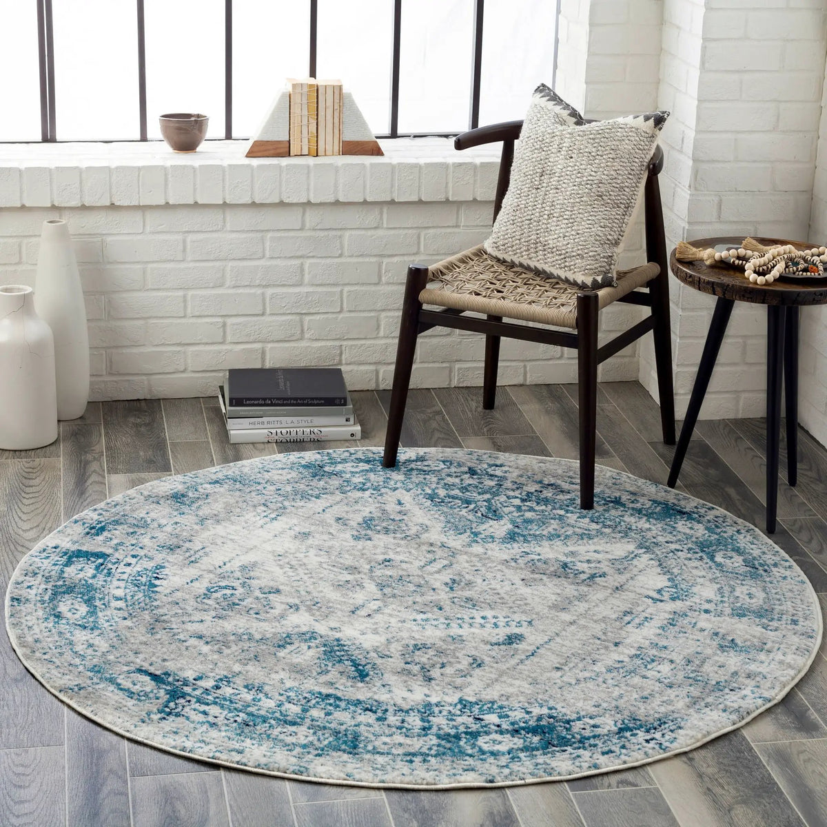 LIVABLISS Monte Carlo MNC-2313 Blue Area Rug