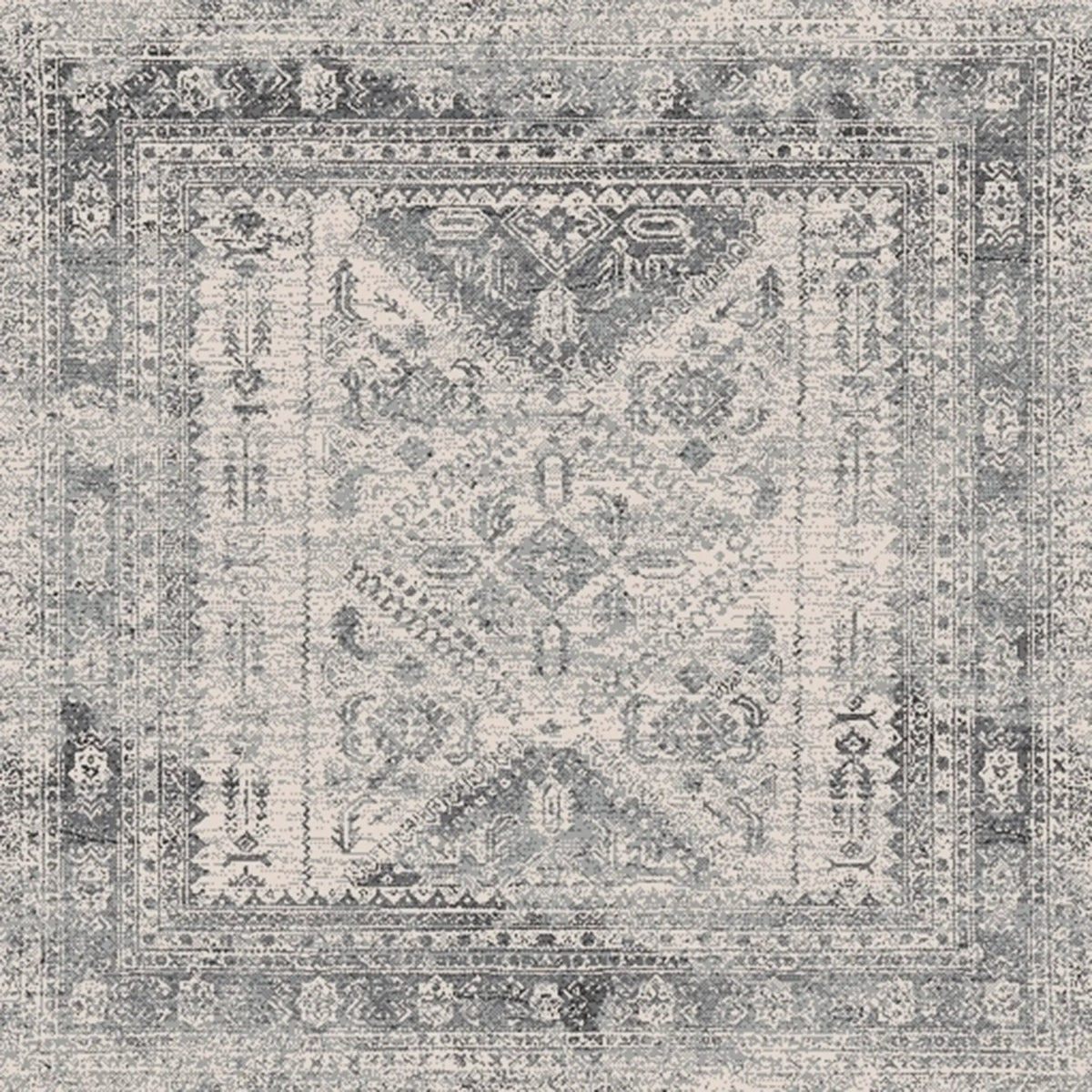 LIVABLISS Monte Carlo MNC-2314 White Area Rug