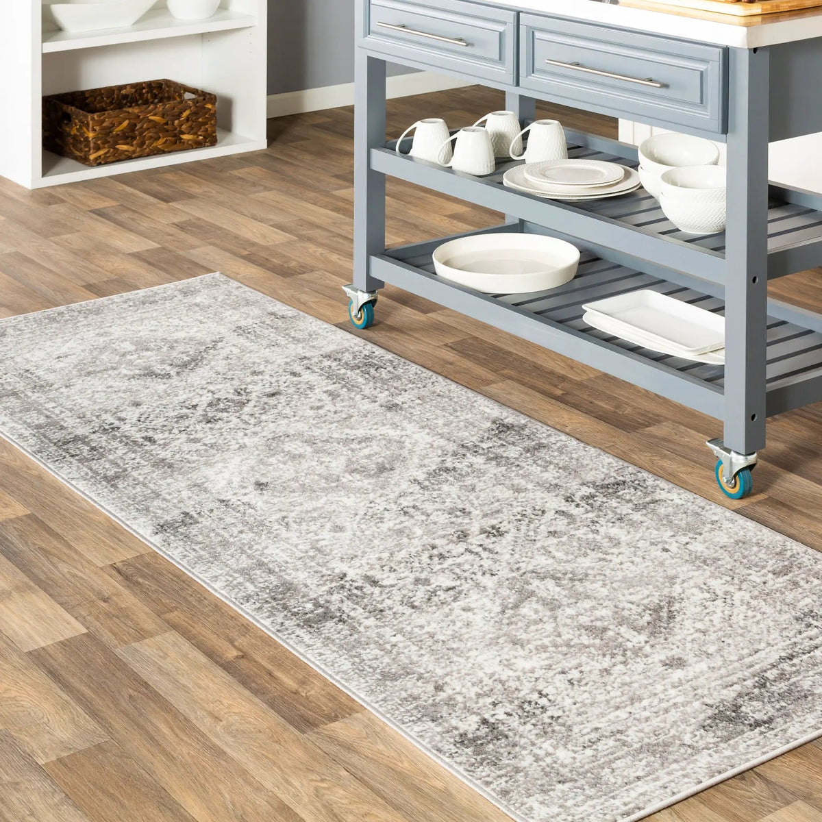 LIVABLISS Monte Carlo MNC-2314 White Area Rug