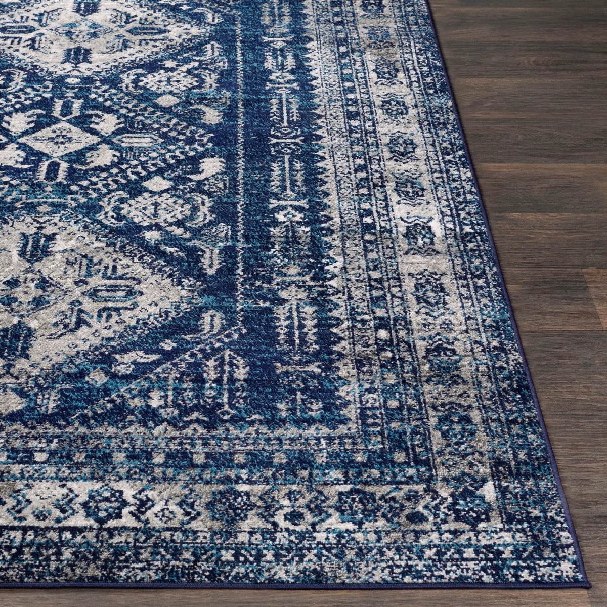 LIVABLISS Monte Carlo MNC-2315 Navy Area Rug