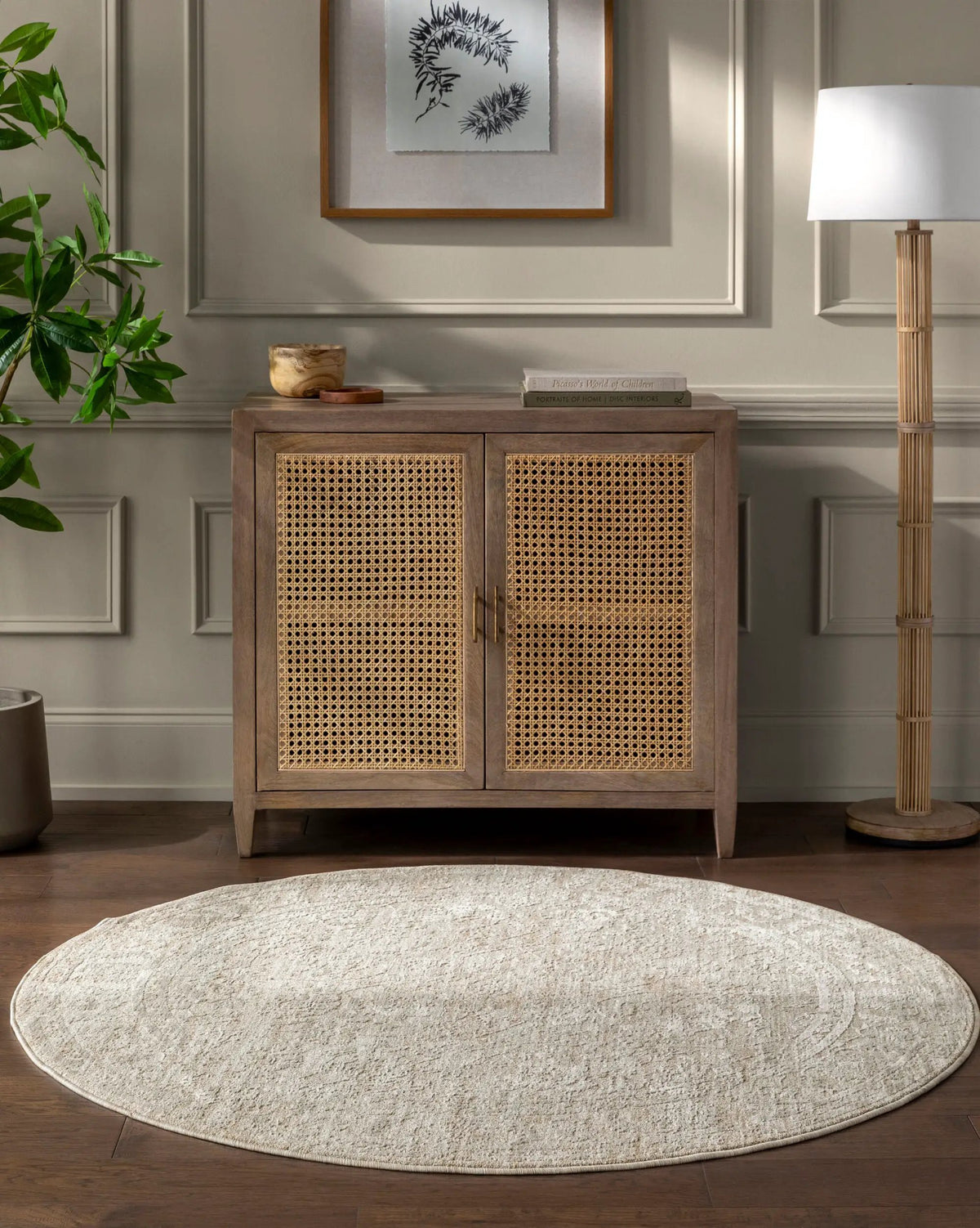 LIVABLISS Masterpiece MPC-2315 Light-Gray Area Rug
