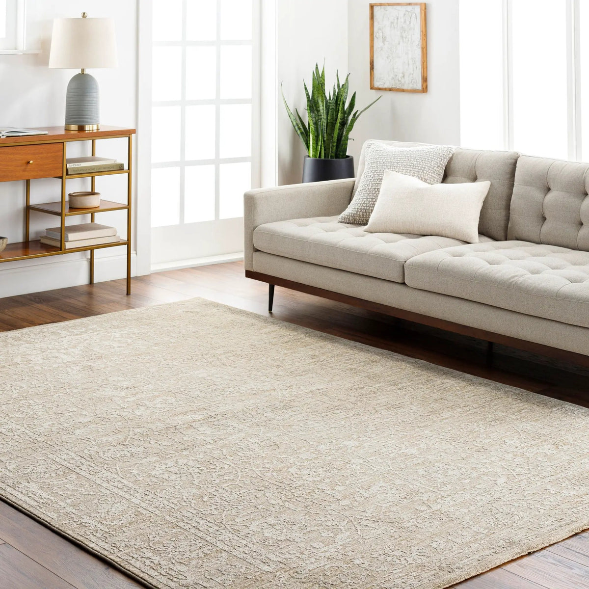 LIVABLISS Masterpiece MPC-2315 Light-Gray Area Rug