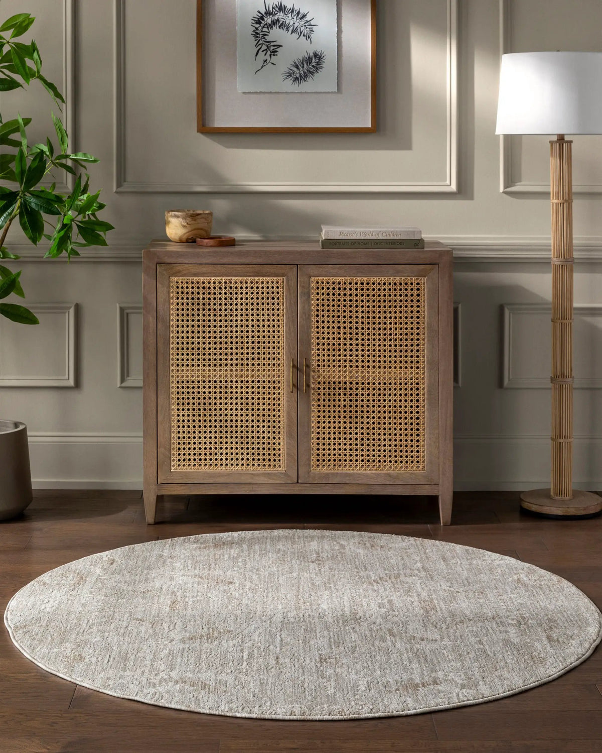 LIVABLISS Masterpiece MPC-2317 Light-Gray Area Rug