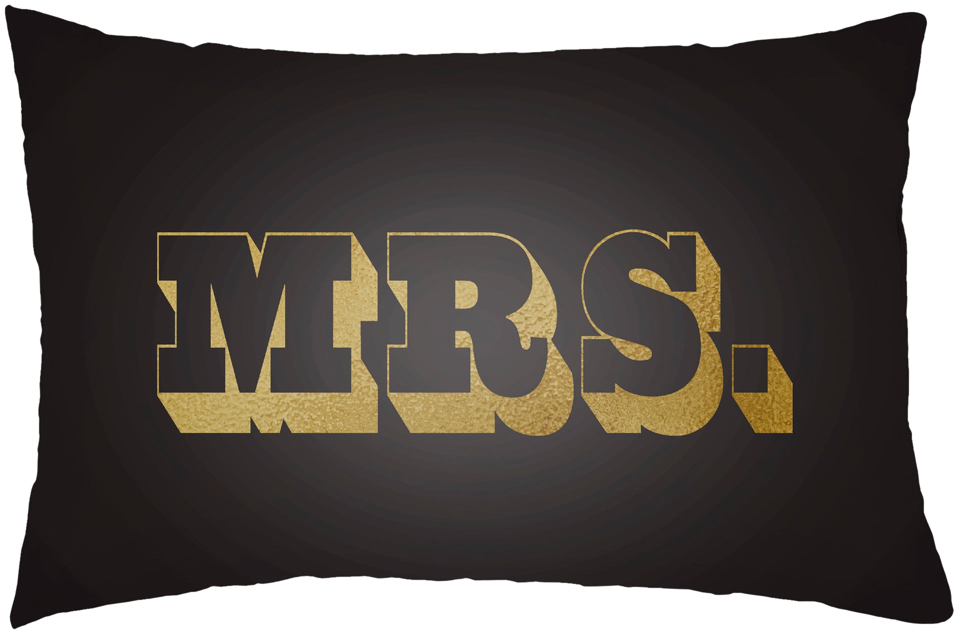 Surya Mr & Mrs MRSS-004 Lumbar Pillow by LIVABLISS