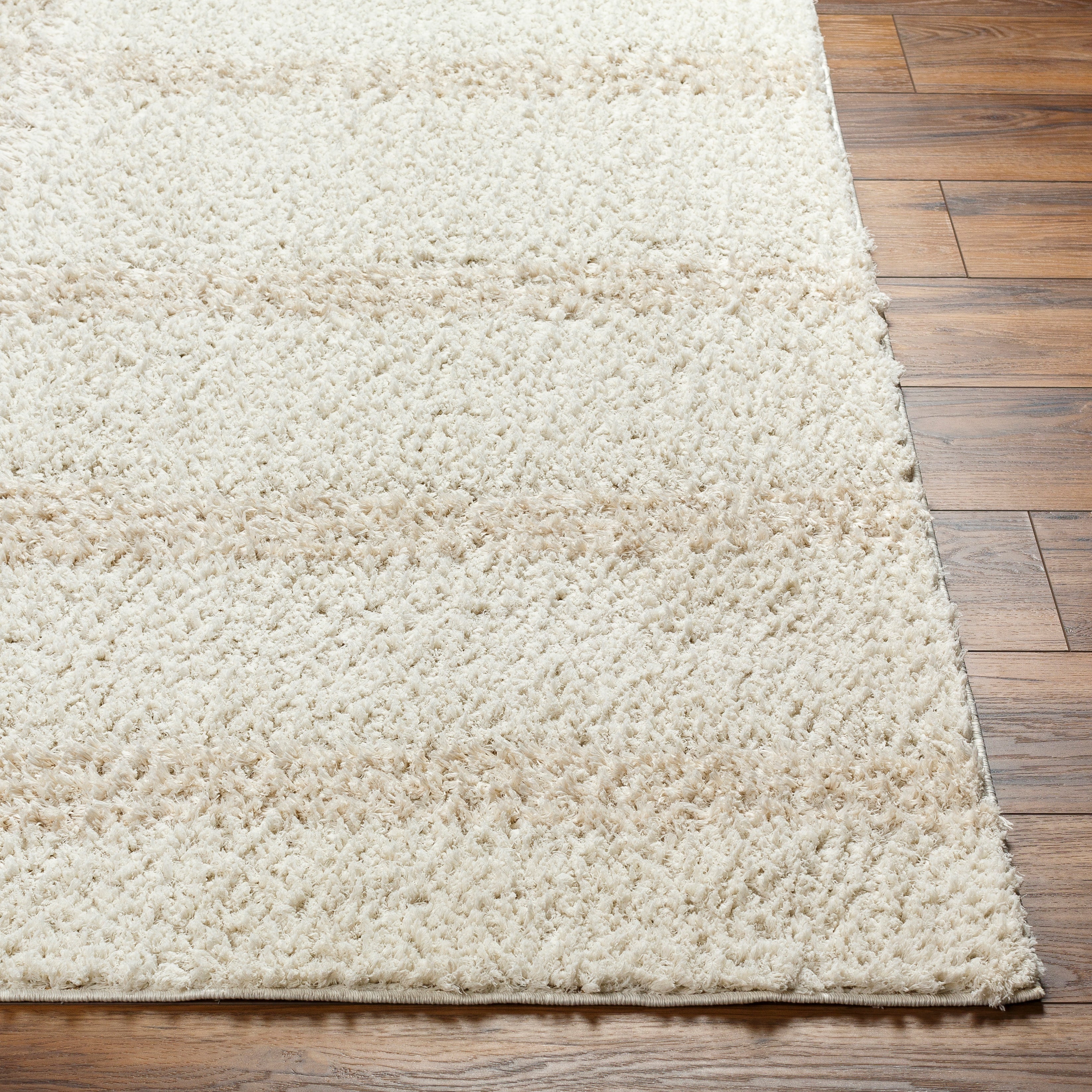 Surya Maryland Shag MSG-2310 White Area Rug by LIVABLISS