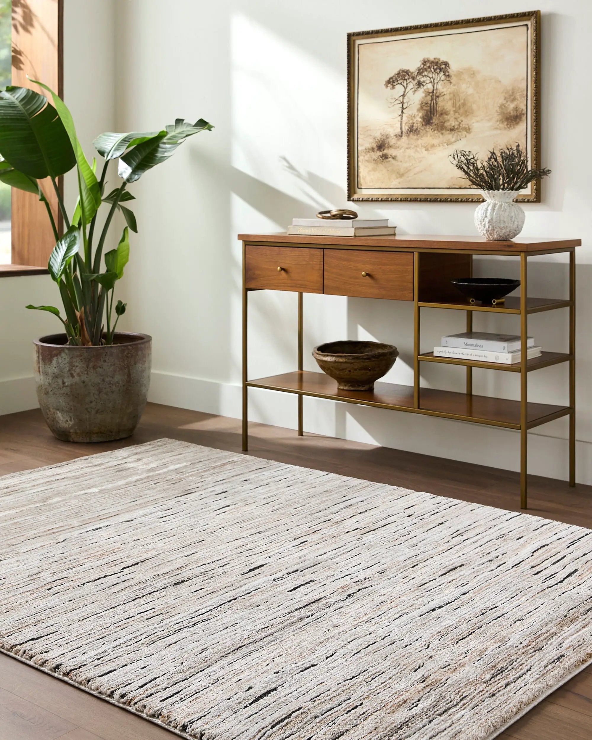 Montana MTN-2316 Light-Beige Area Rug by LIVABLISS
