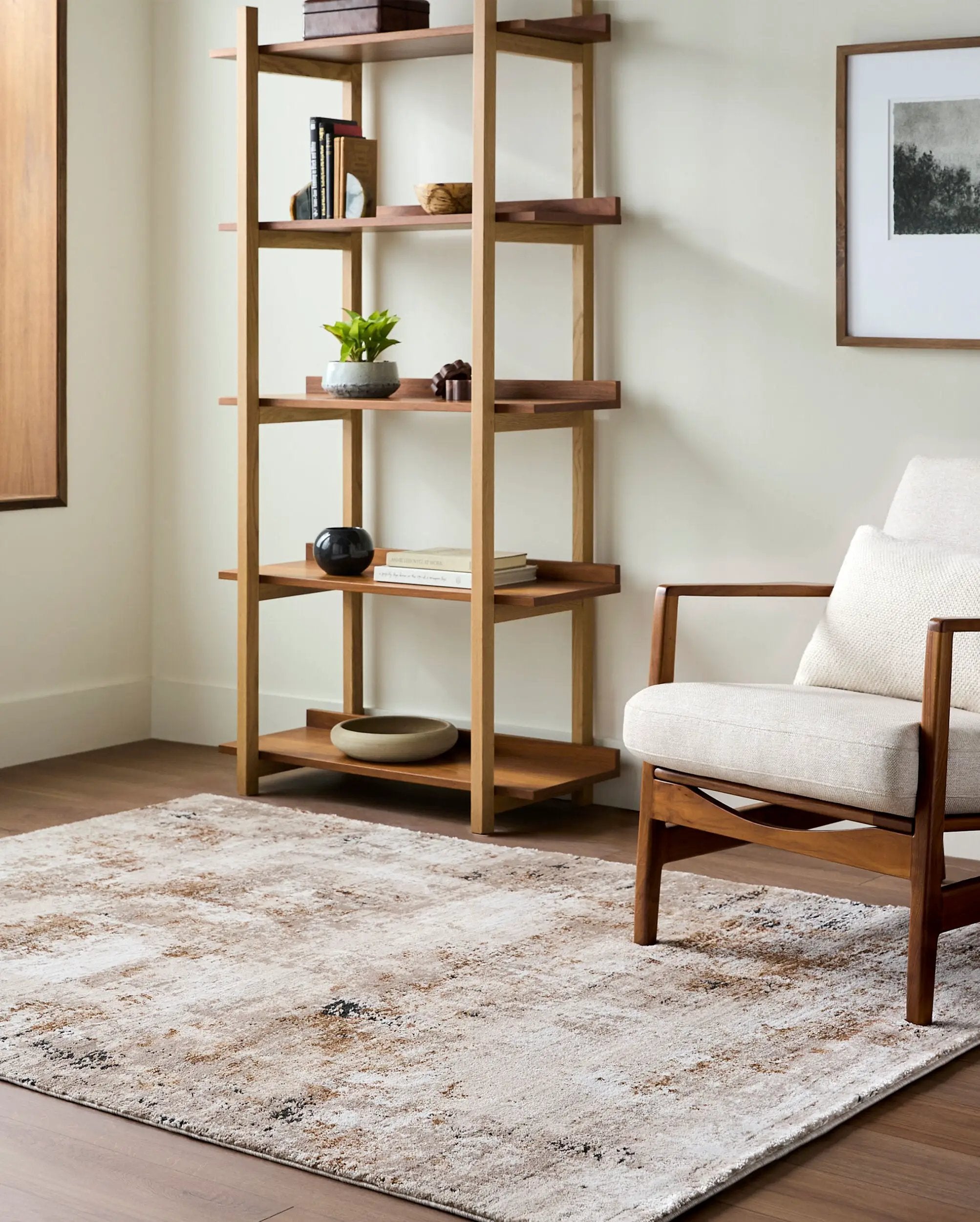 Montana MTN-2319 Light-Beige Area Rug by LIVABLISS