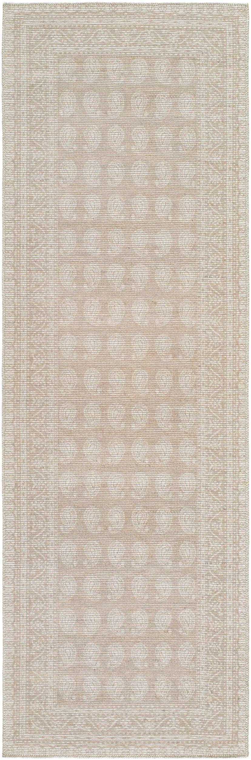 Alo NBAL-2300 Oatmeal Area Rug by Nabela Noor Home x LIVABLISS