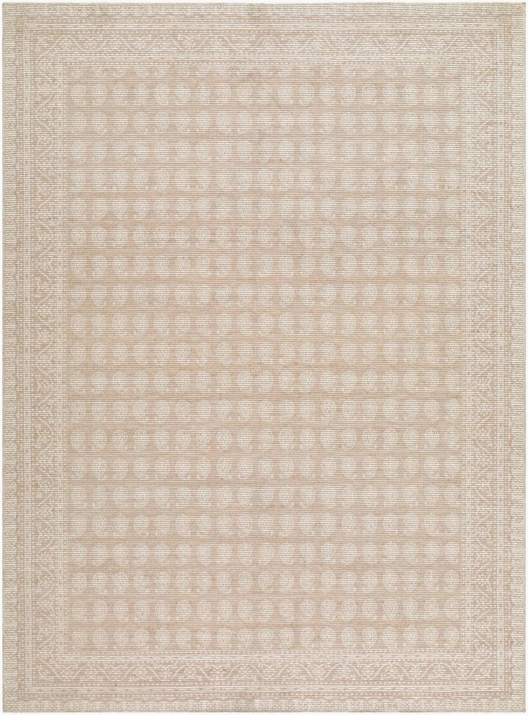 Alo NBAL-2300 Oatmeal Area Rug by Nabela Noor Home x LIVABLISS