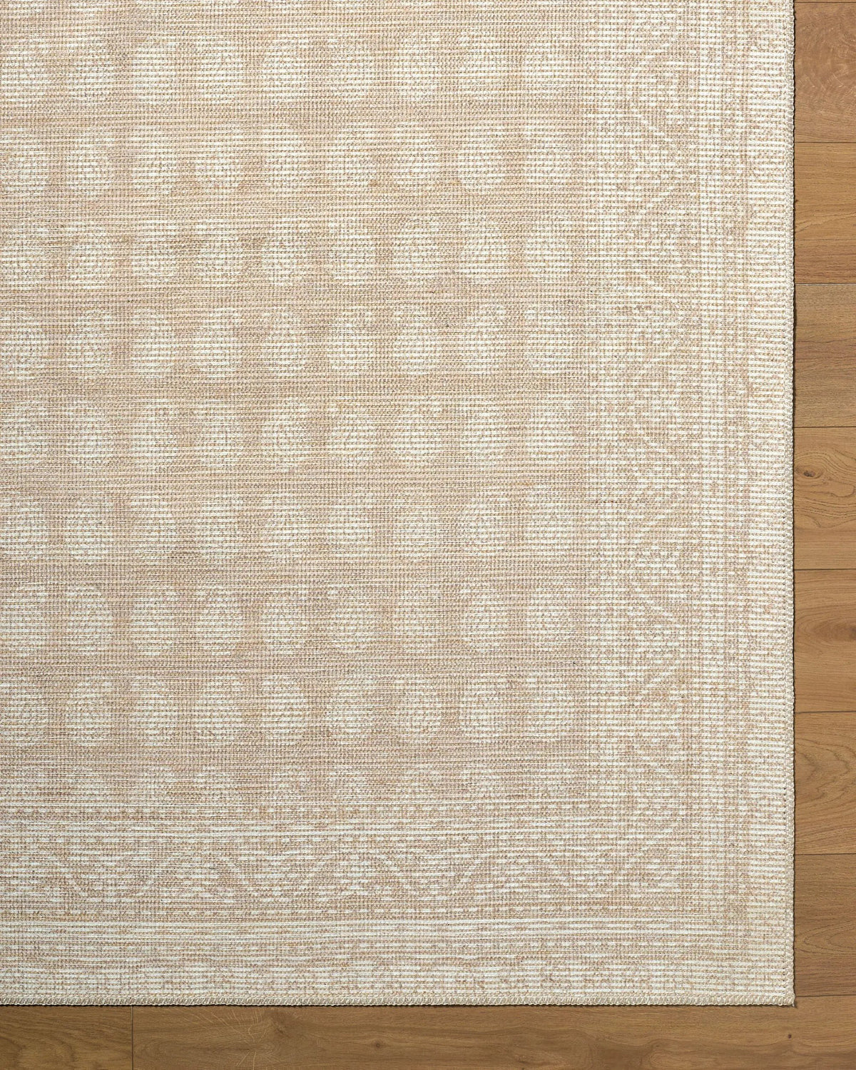 Alo NBAL-2300 Oatmeal Area Rug by Nabela Noor Home x LIVABLISS