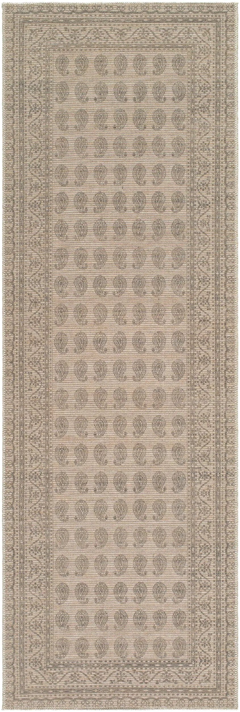 Alo NBAL-2301 Medium Gray Area Rug by Nabela Noor Home x LIVABLISS
