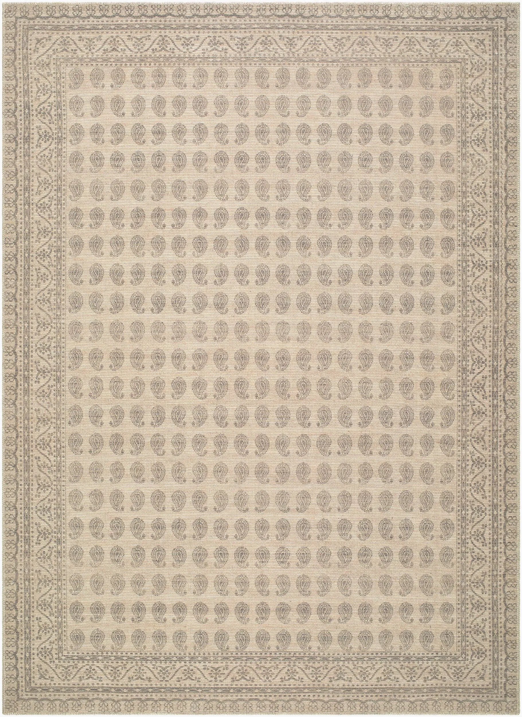 Alo NBAL-2301 Medium Gray Area Rug by Nabela Noor Home x LIVABLISS