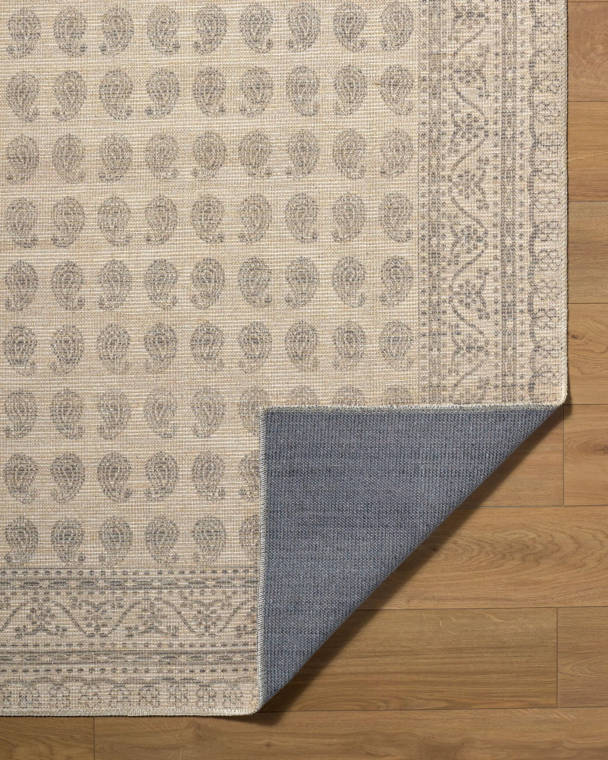Alo NBAL-2301 Medium Gray Area Rug by Nabela Noor Home x LIVABLISS