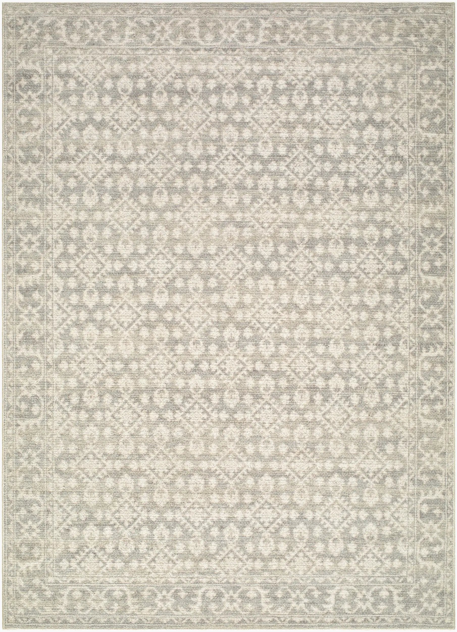 Aram NBAR-2301 Charcoal Area Rug by Nabela Noor Home x LIVABLISS
