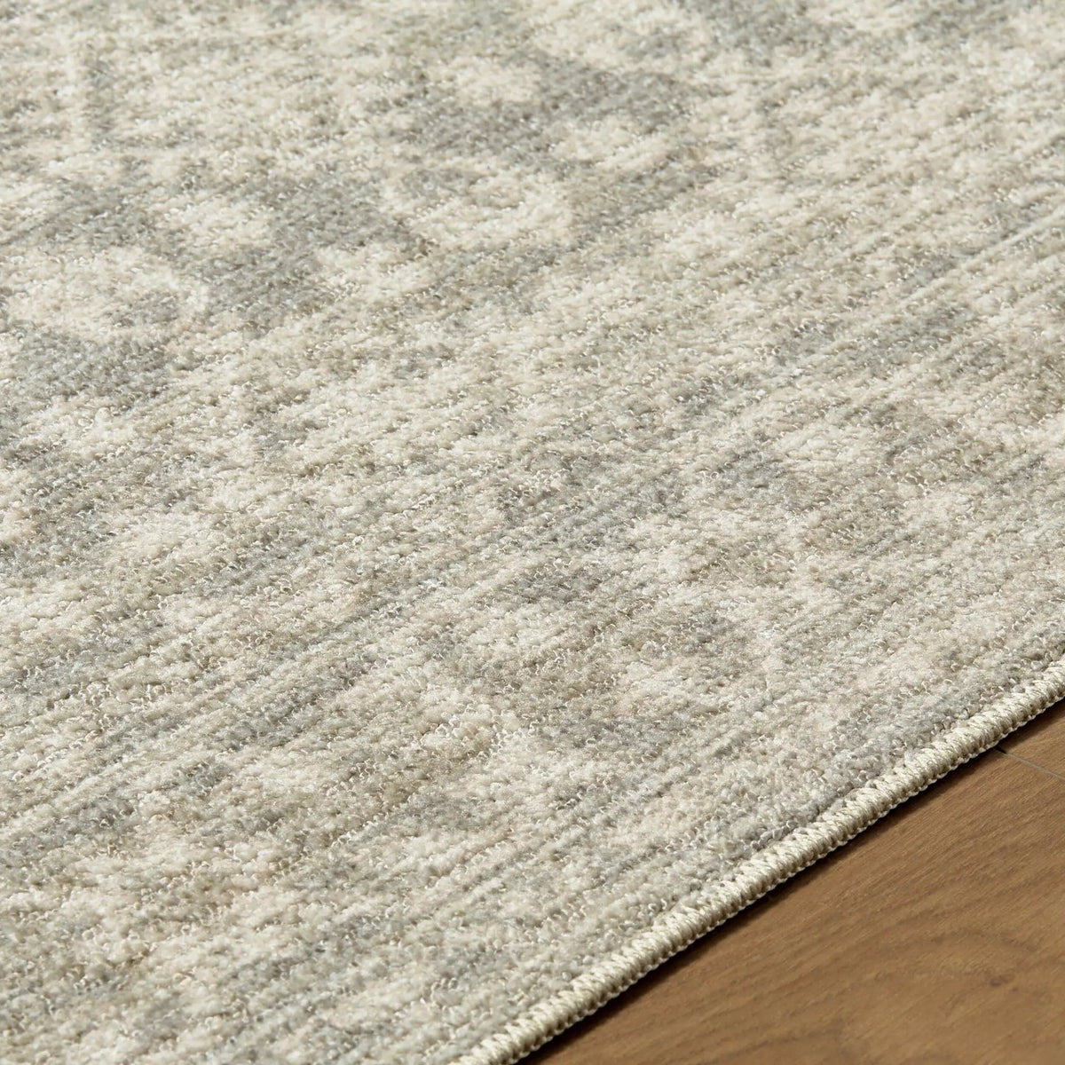 Aram NBAR-2301 Charcoal Area Rug by Nabela Noor Home x LIVABLISS