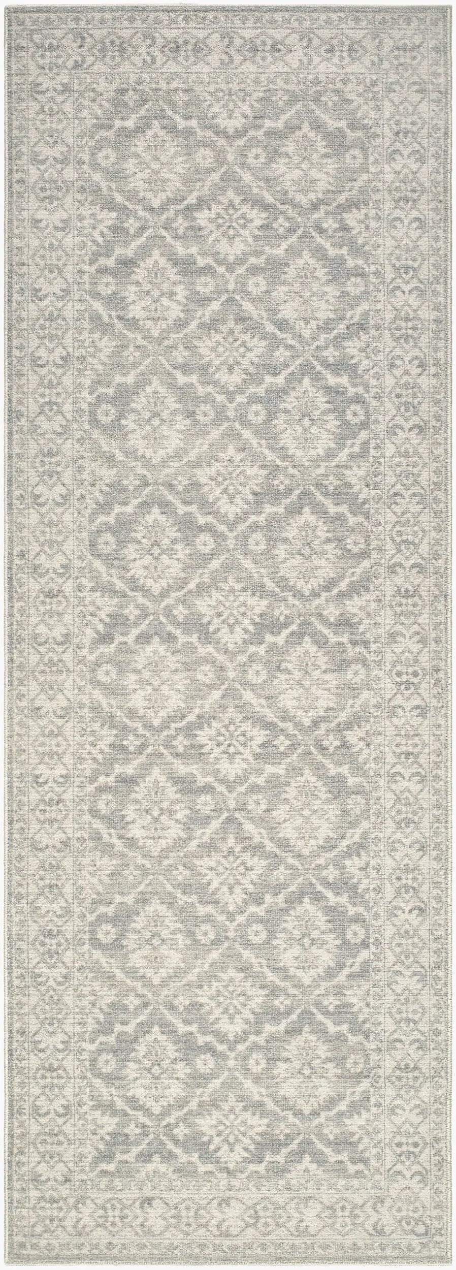 Aram NBAR-2304 Gray Arae Rug by Nabela Noor Home x LIVABLISS