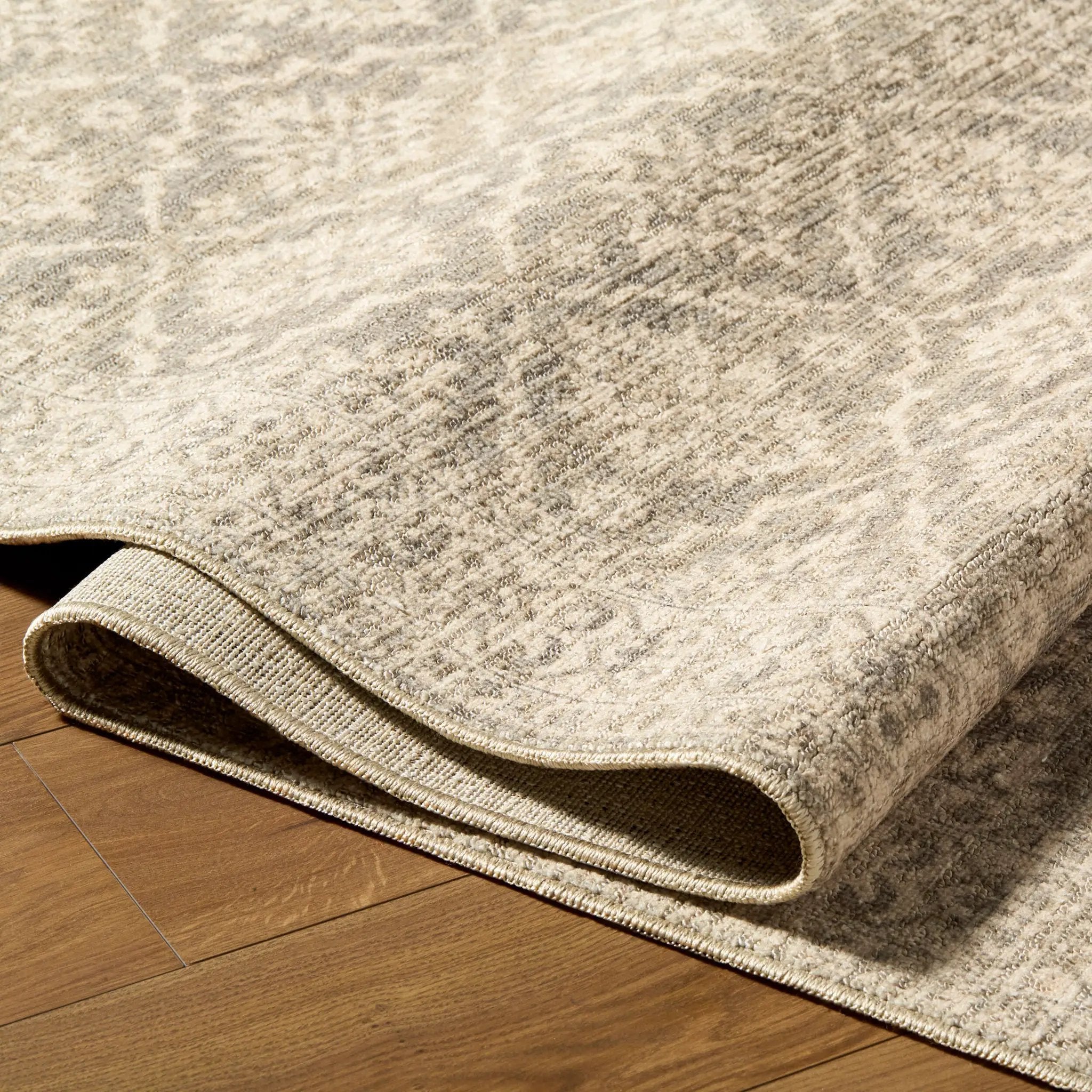 Aram NBAR-2304 Gray Arae Rug by Nabela Noor Home x LIVABLISS