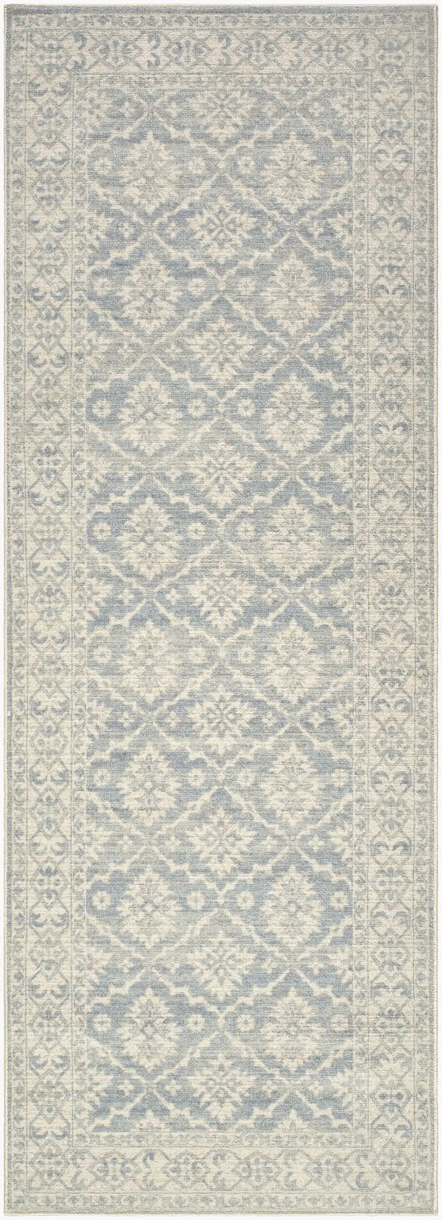 Aram NBAR-2305 Denim Area Rug by Nabela Noor Home x LIVABLISS