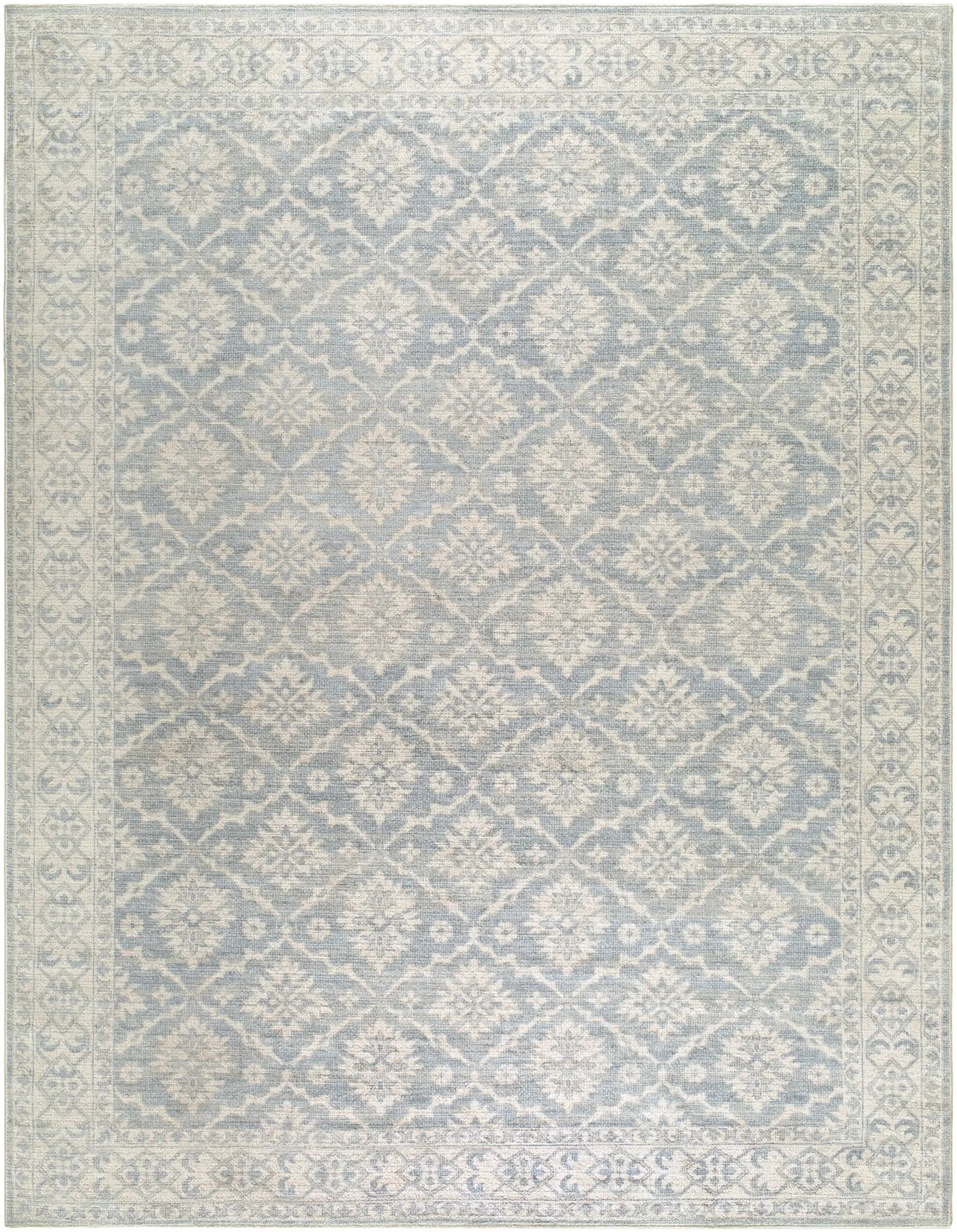 Aram NBAR-2305 Denim Area Rug by Nabela Noor Home x LIVABLISS