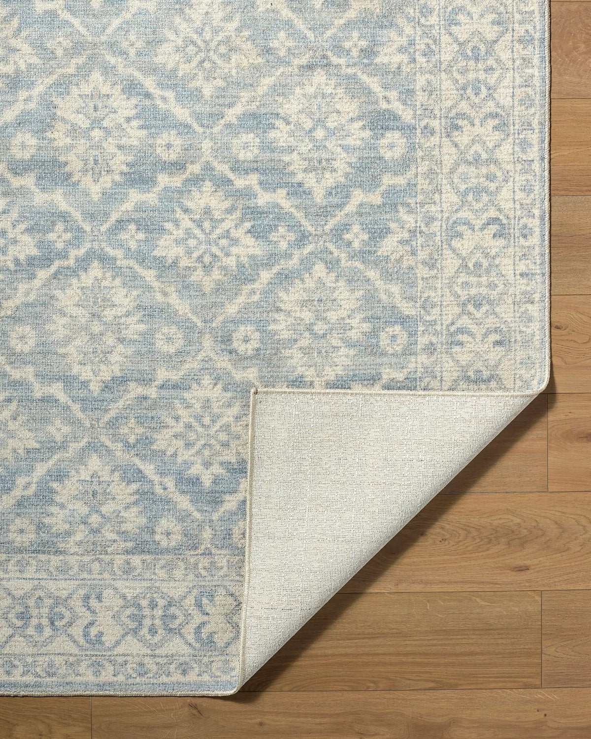 Aram NBAR-2305 Denim Area Rug by Nabela Noor Home x LIVABLISS