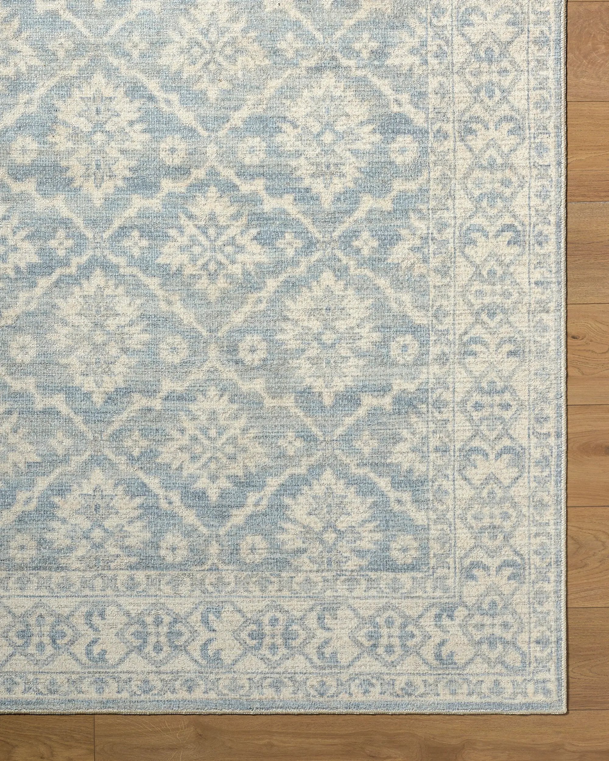 Aram NBAR-2305 Denim Area Rug by Nabela Noor Home x LIVABLISS