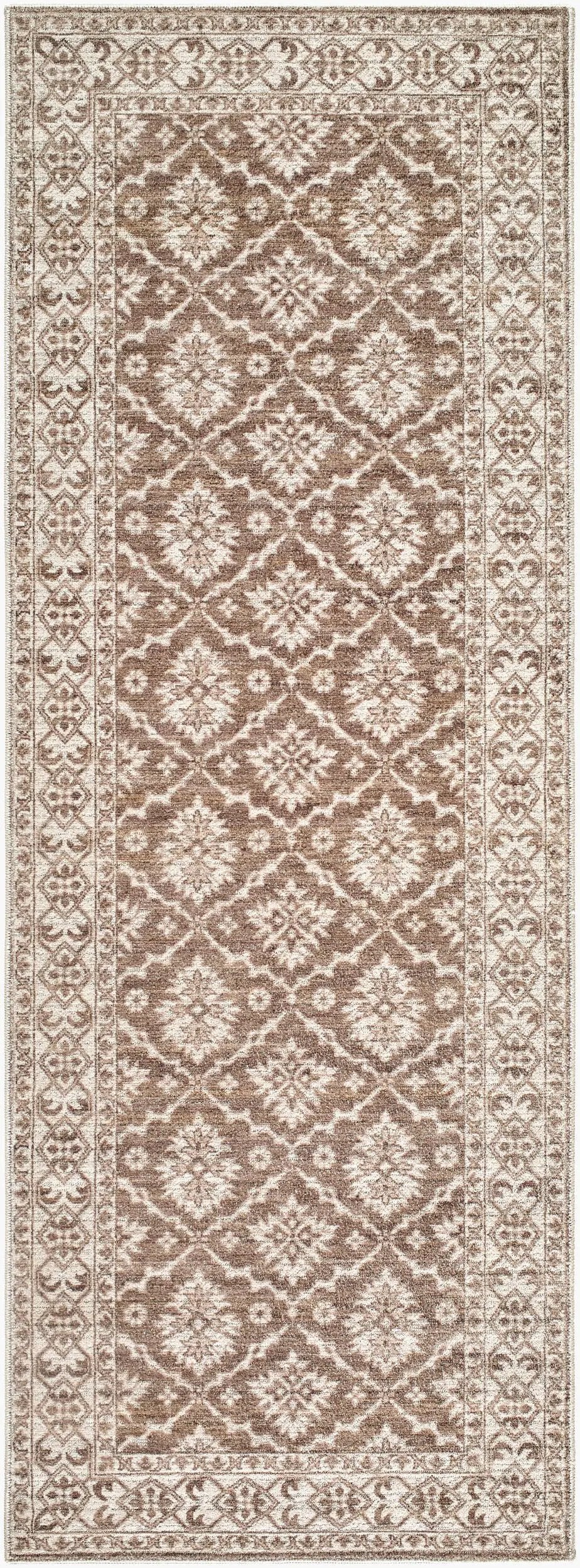 Livabliss x Nabela Noor Home Aram NBAR-2306 Dark-Brown Area Rug