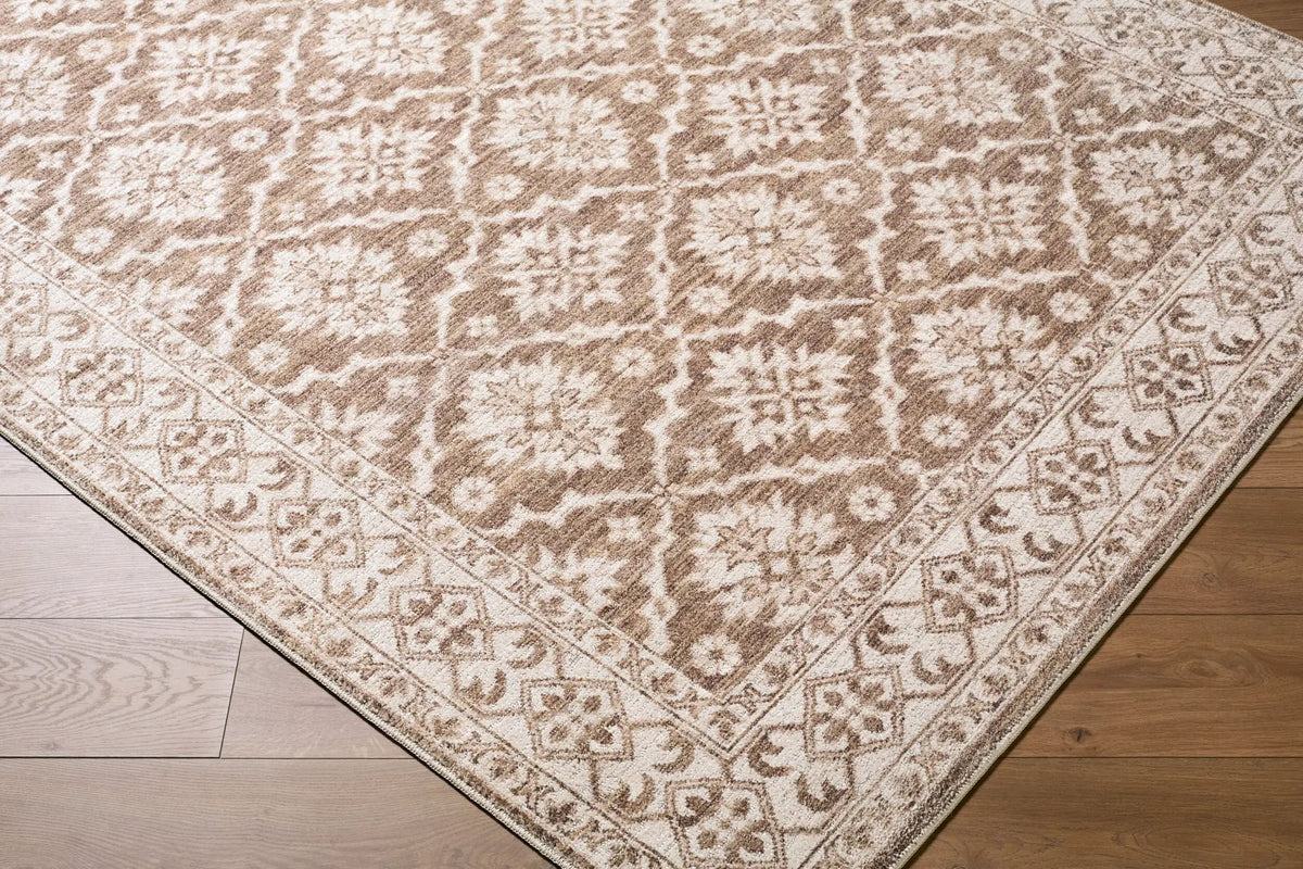 Livabliss x Nabela Noor Home Aram NBAR-2306 Dark-Brown Area Rug