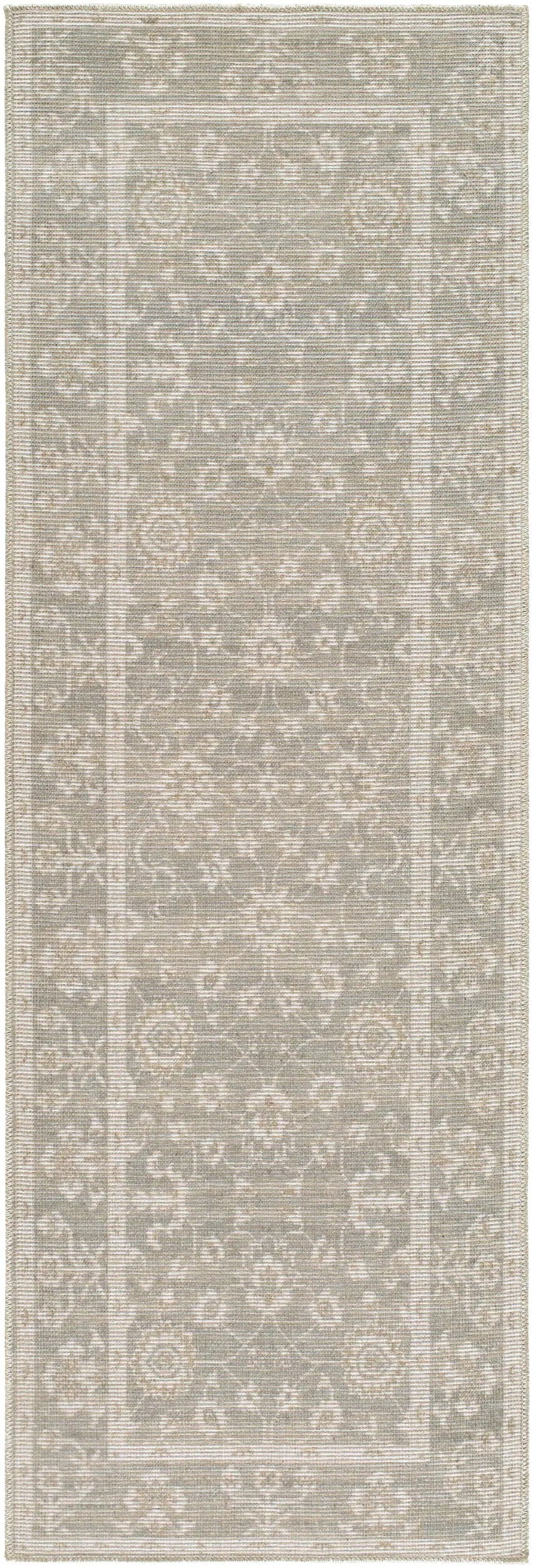 Asha NBAS-2301 Sage Area Rug by Nabela Noor Home x LIVABLISS