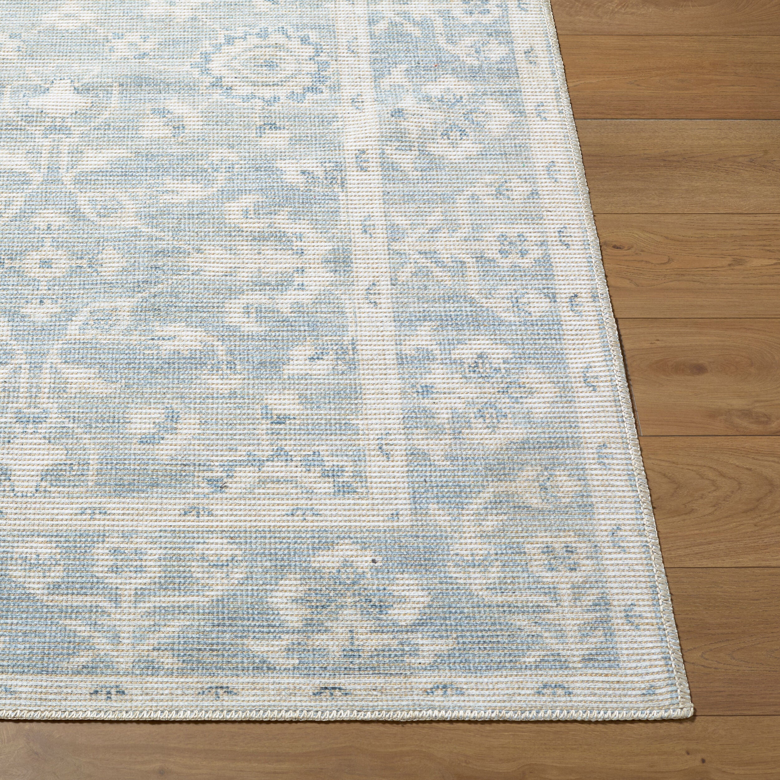 Nabela Noor Home x Livabliss Asha NBAS-2302 Sky Blue Area Rug