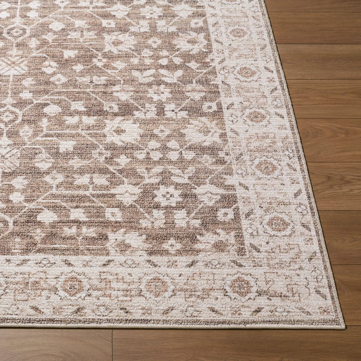 Livabliss x Nabela Noor Home Asha NBAS-2306 Dark-Brown Area Rug