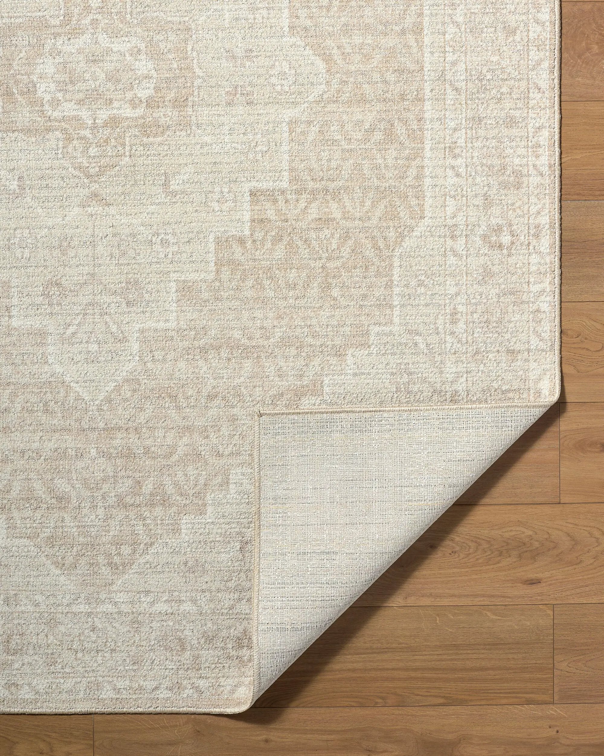 Athiyo NBAT-2300 Tan Area Rug by Nabela Noor Home x LIVABLISS