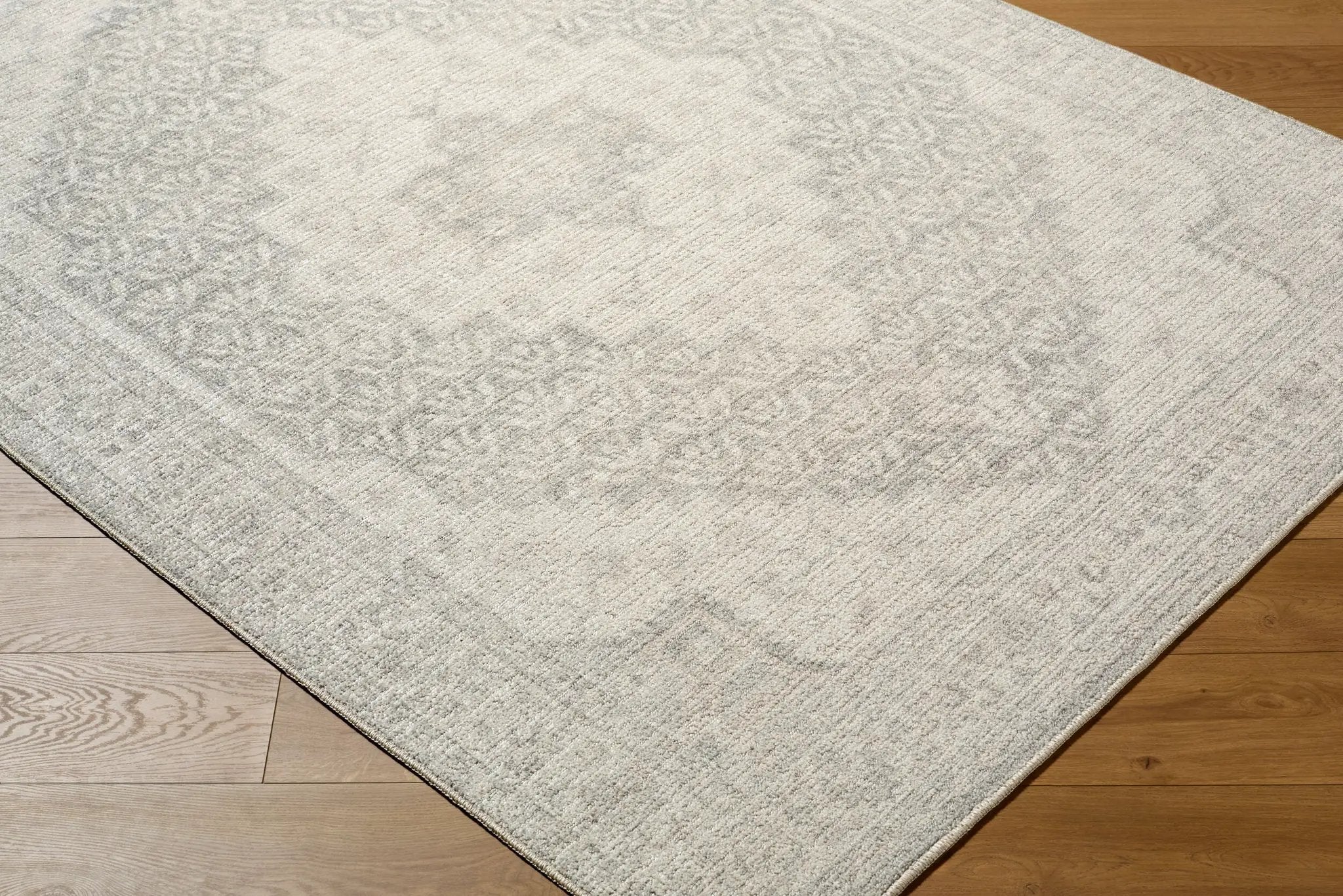 Athiyo NBAT-2301 Gray Area Rug by Nabela Noor Home x LIVABLISS