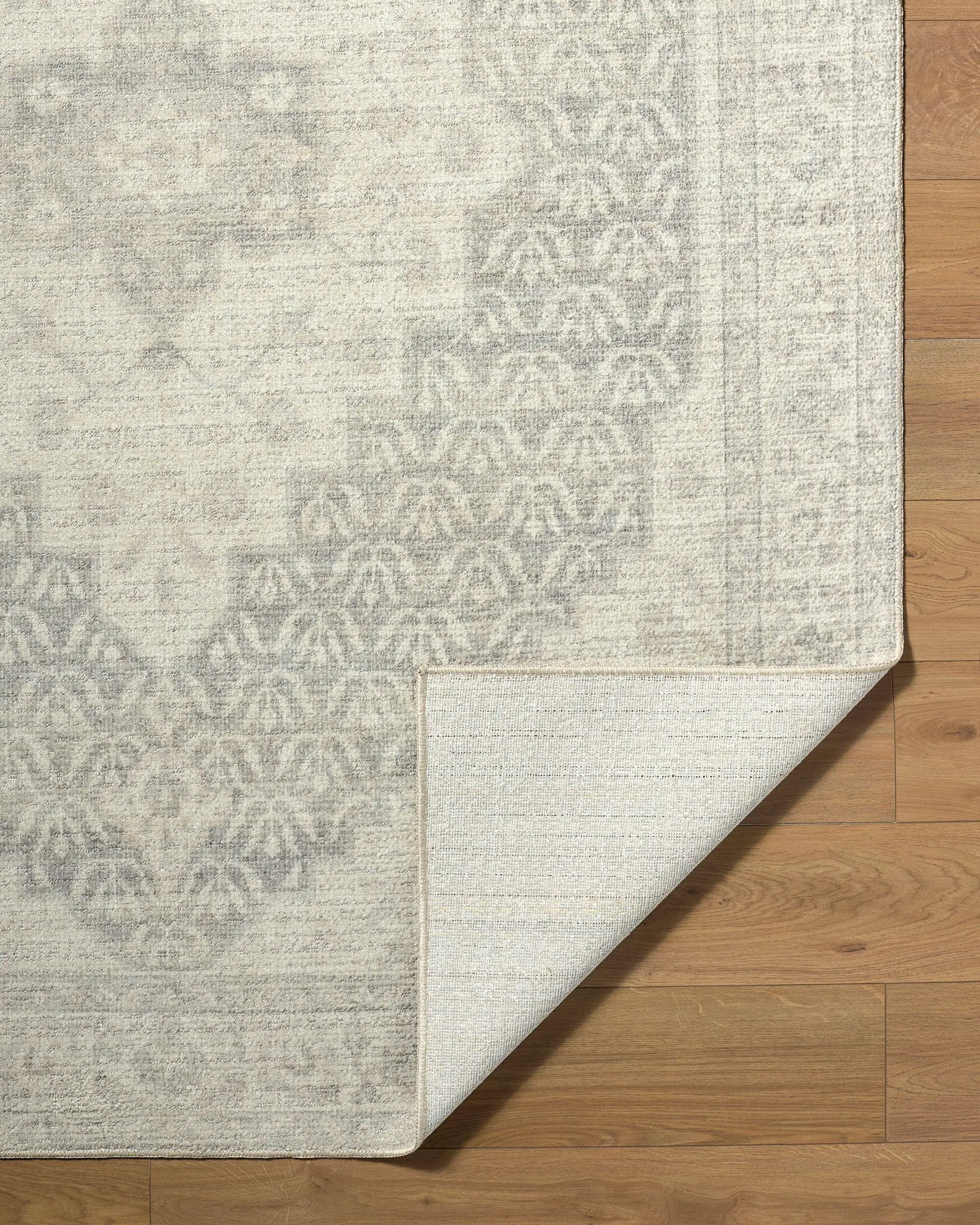 Athiyo NBAT-2301 Gray Area Rug by Nabela Noor Home x LIVABLISS