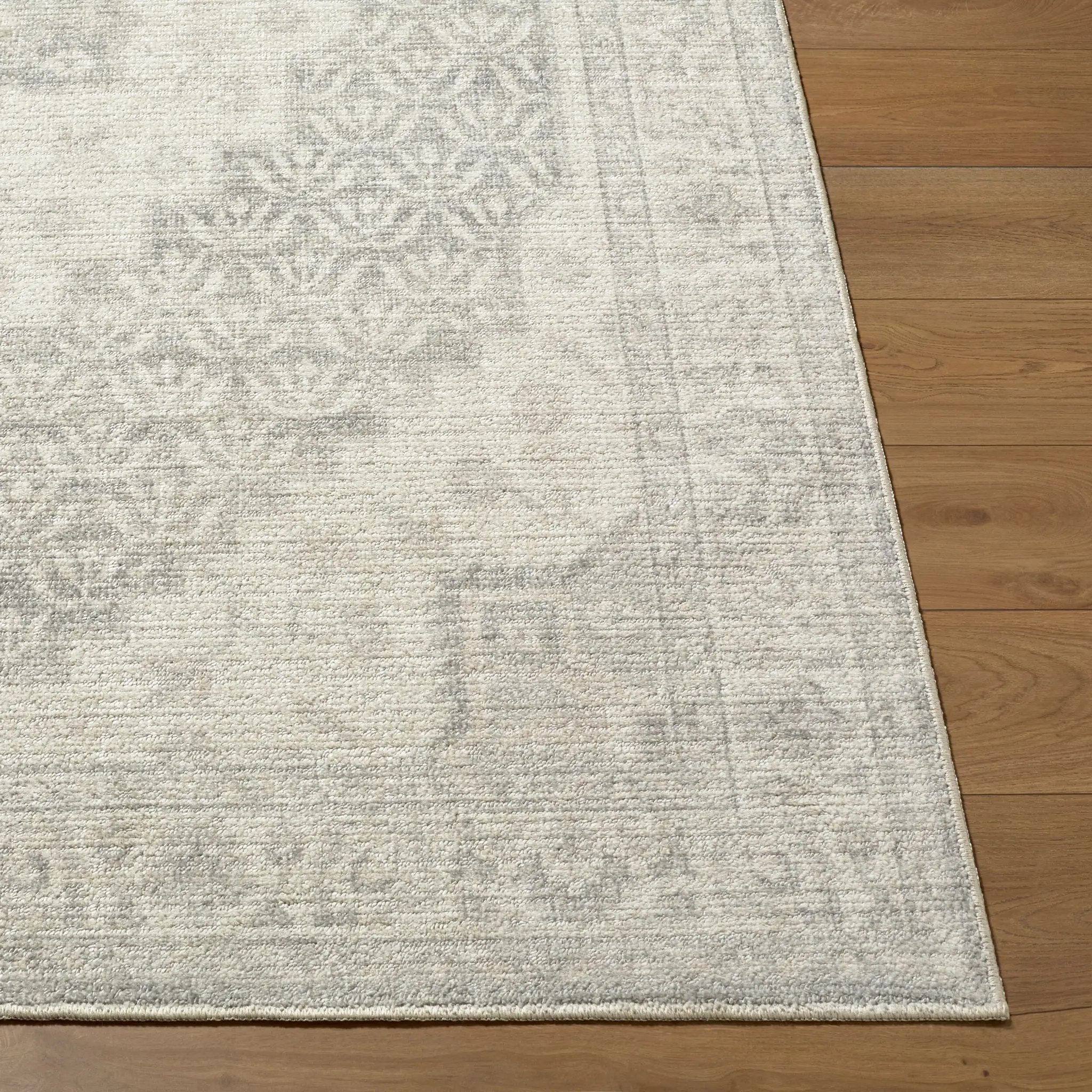 Athiyo NBAT-2301 Gray Area Rug by Nabela Noor Home x LIVABLISS
