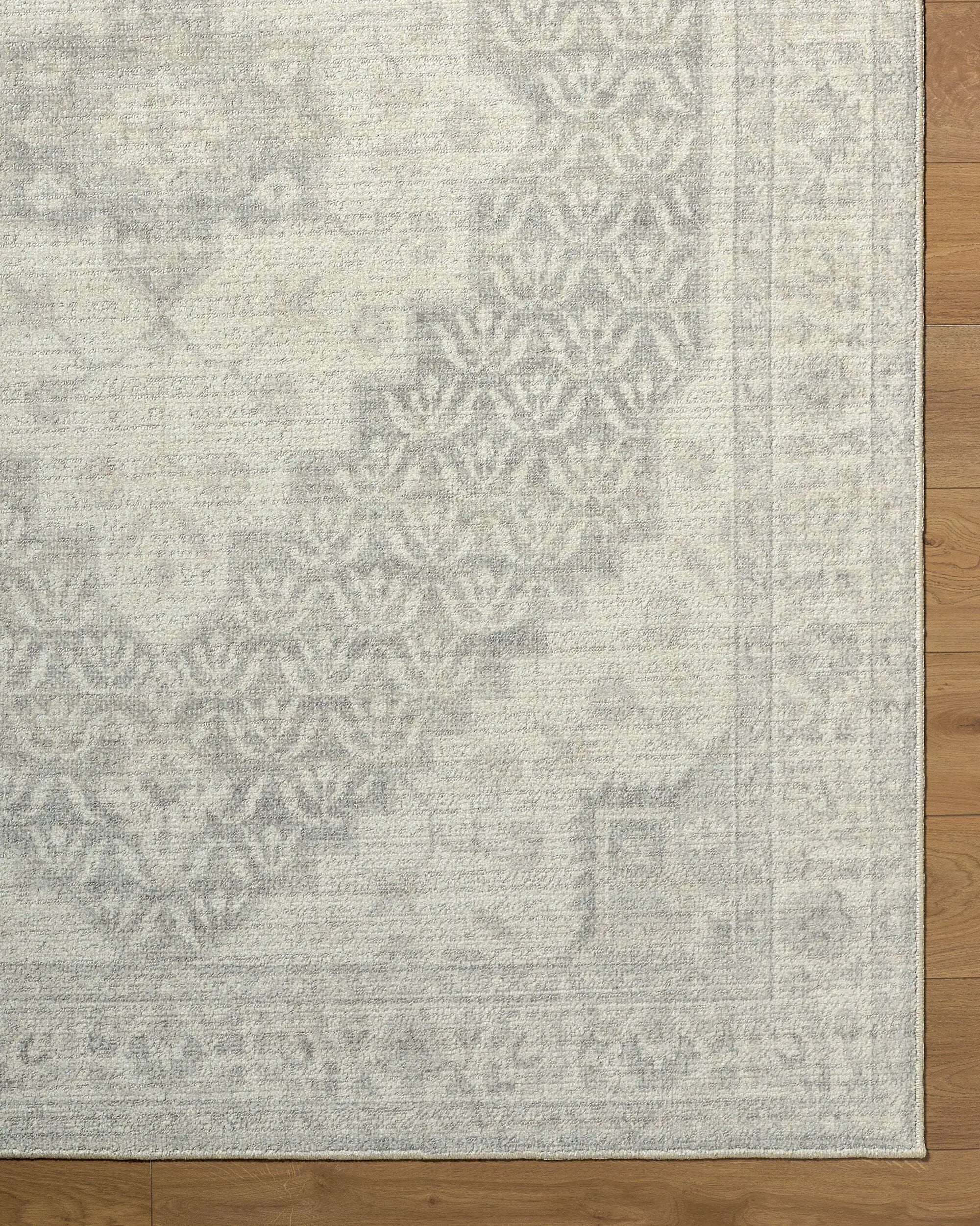 Athiyo NBAT-2301 Gray Area Rug by Nabela Noor Home x LIVABLISS