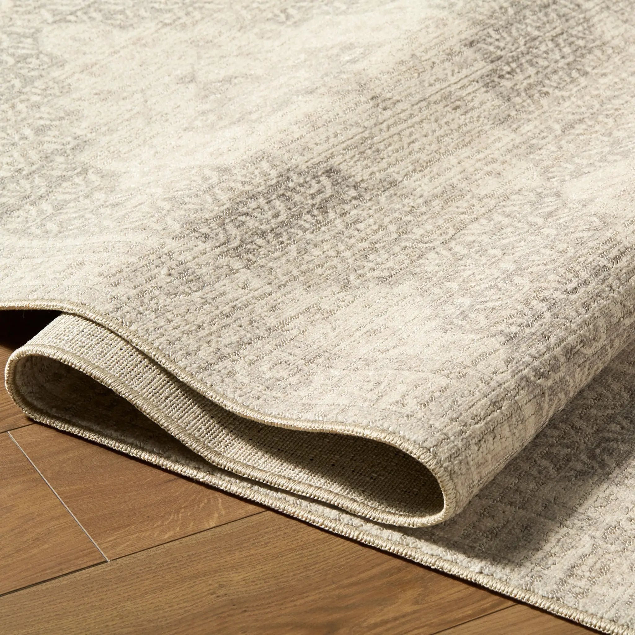 Athiyo NBAT-2301 Gray Area Rug by Nabela Noor Home x LIVABLISS