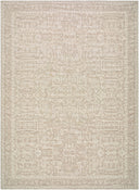 Nabela Noor Home x Livabliss Athiyo NBAT-2302 Oatmeal Area Rug