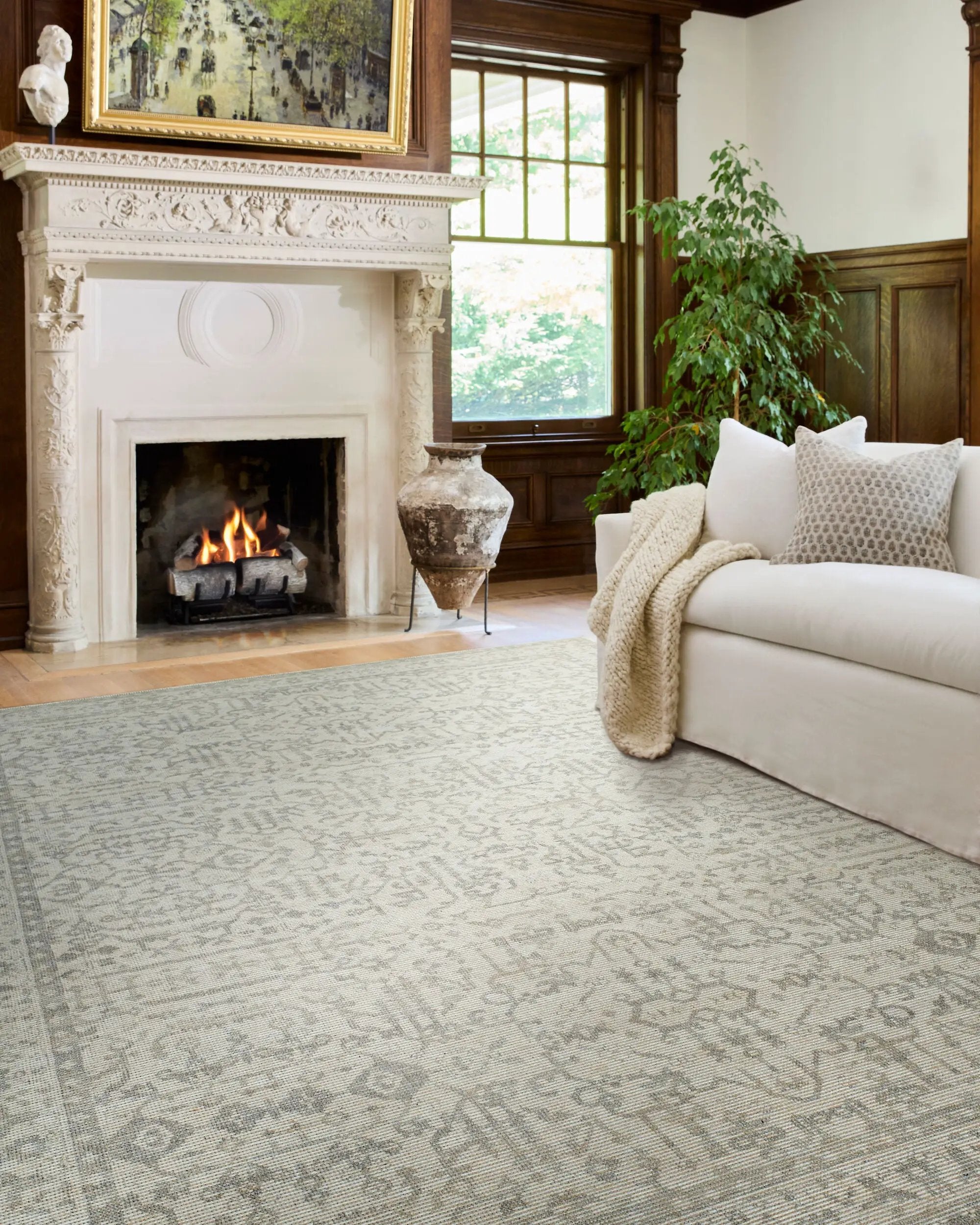 Athiyo NBAT-2303 Sage Area Rug by Nabela Noor Home x LIVABLISS
