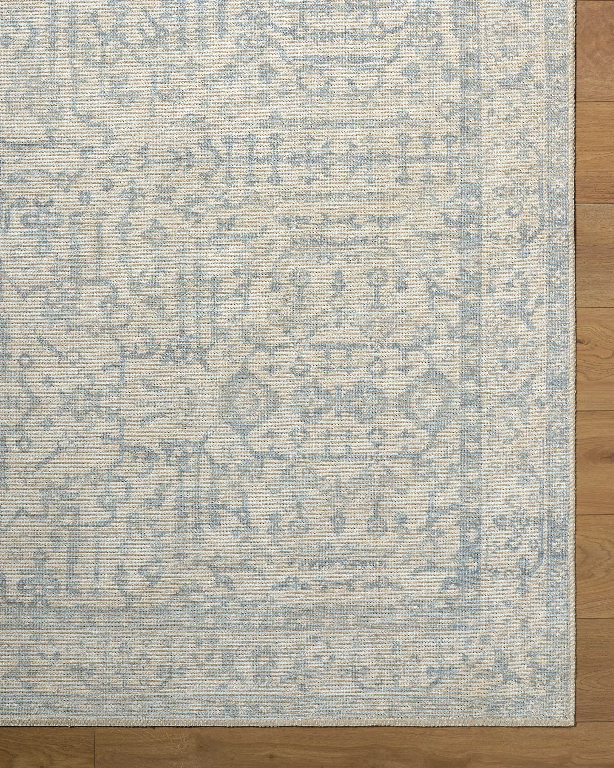 Athiyo NBAT-2304 Sky Blue Area Rug by Nabela Noor Home x LIVABLISS