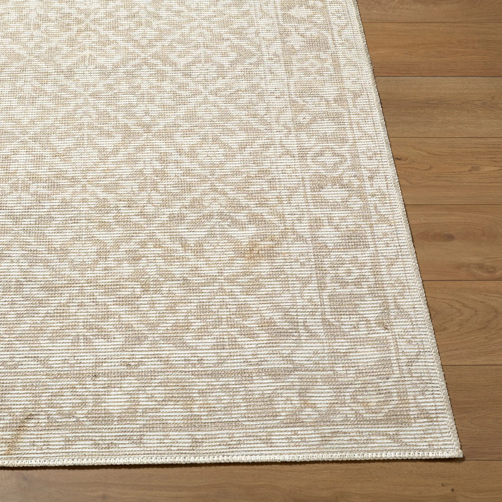 Maan NBMA-2300 Oatmeal Area Rug by Nabela Noor Home x LIVABLISS