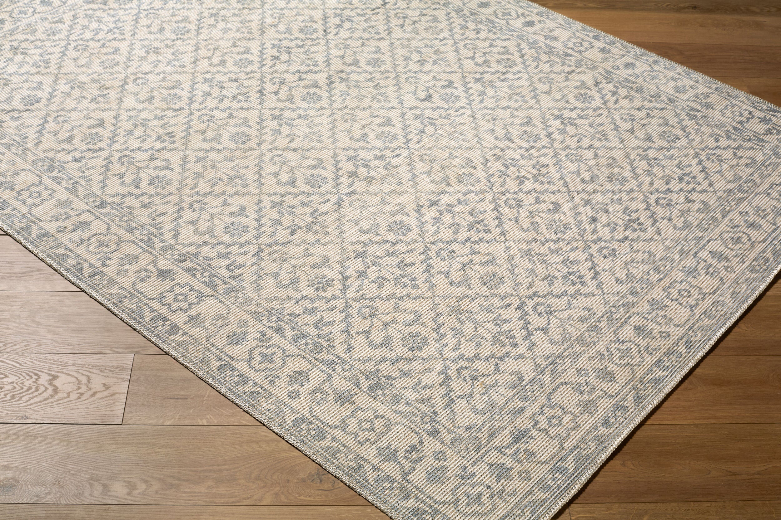 Nabela Noor Home x Livabliss Maan NBMA-2302 Sky Blue Area Rug