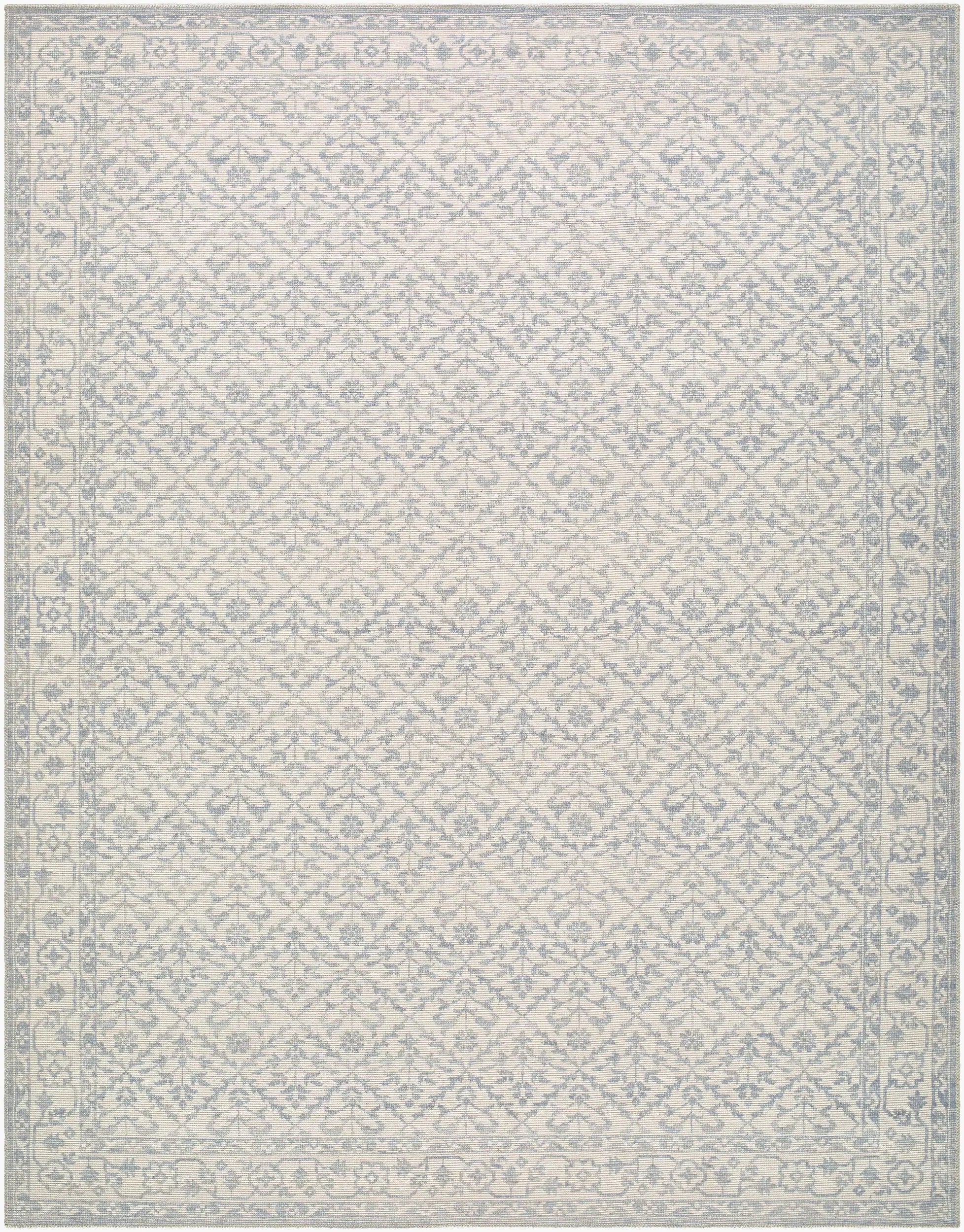 Maan NBMA-2302 Sky Blue Area Rug by Nabela Noor Home x LIVABLISS