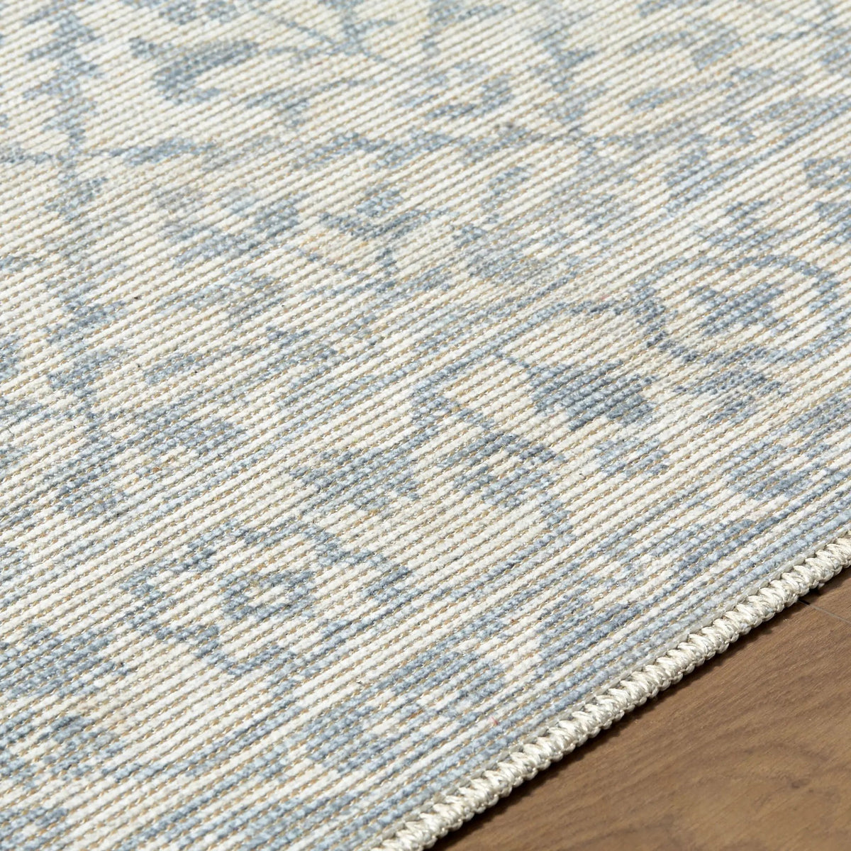 Maan NBMA-2302 Sky Blue Area Rug by Nabela Noor Home x LIVABLISS