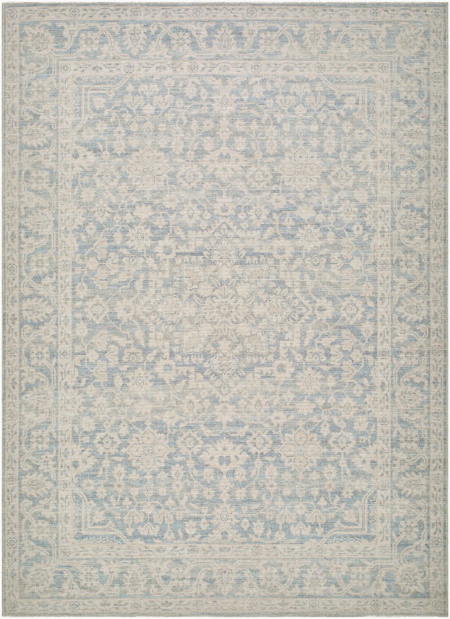 Maan NBMA-2304 Sky Blue Area Rug by Nabela Noor Home x LIVABLISS