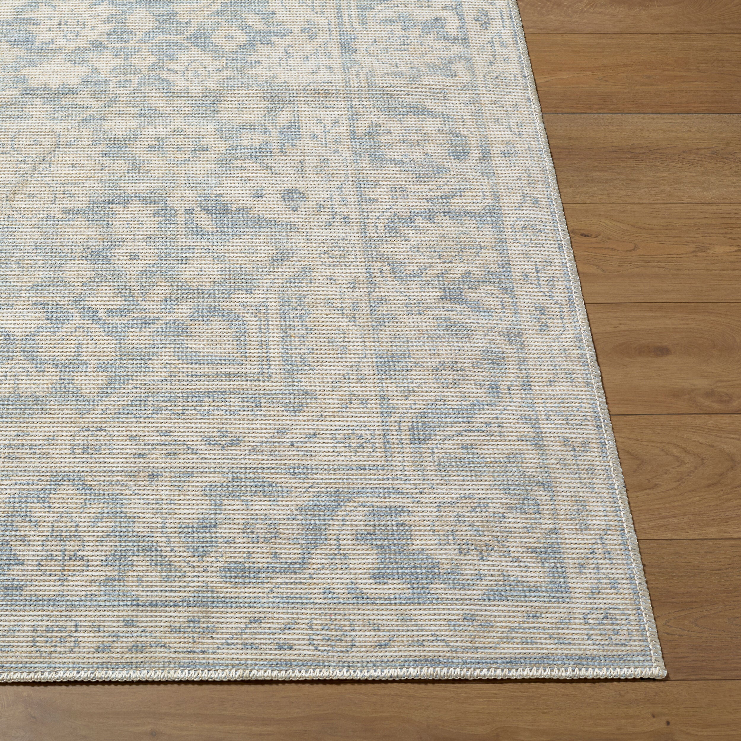 Nabela Noor Home x Livabliss Maan NBMA-2304 Sky Blue Area Rug