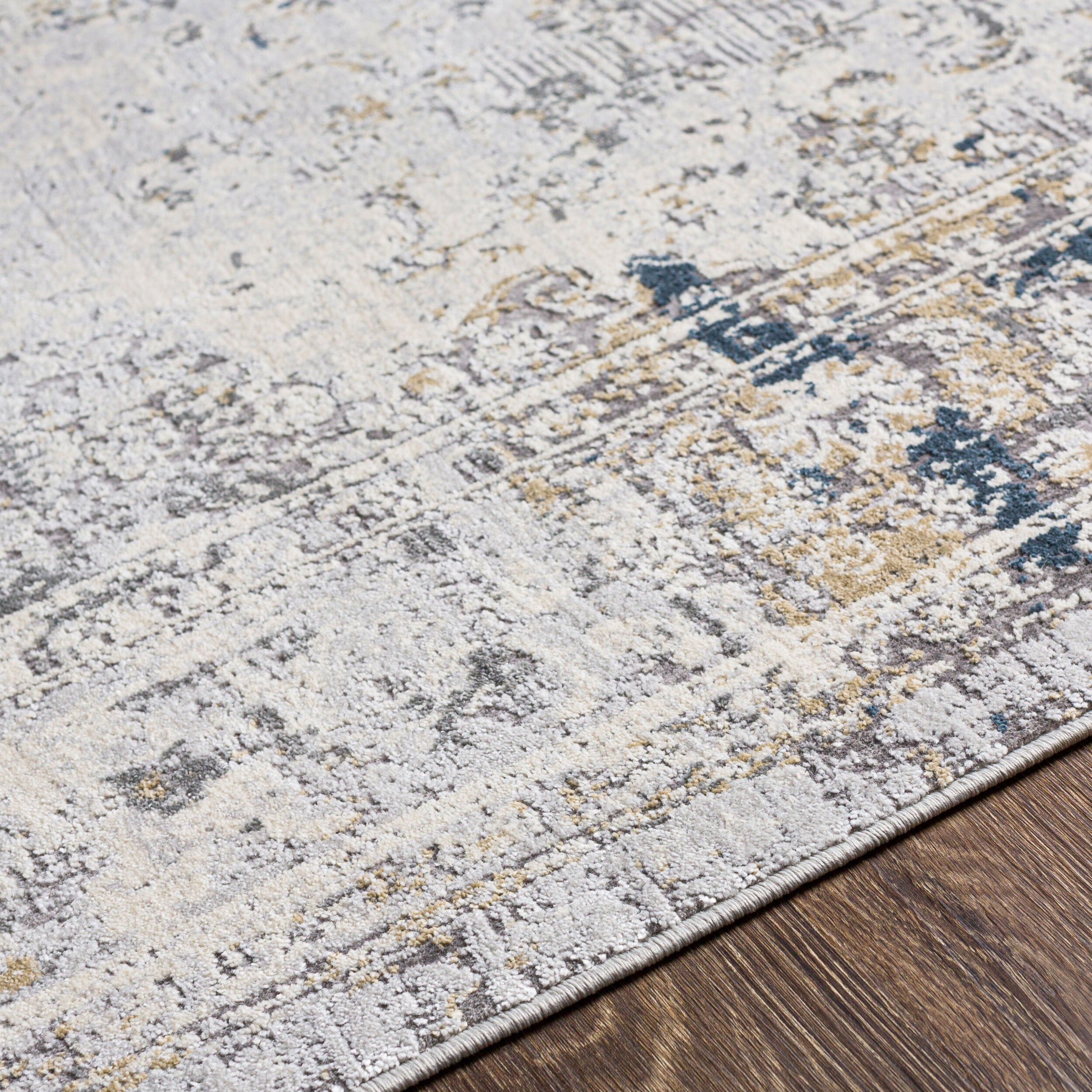 Surya Norland NLD-2317 Medium Gray Area Rug by LIVABLISS