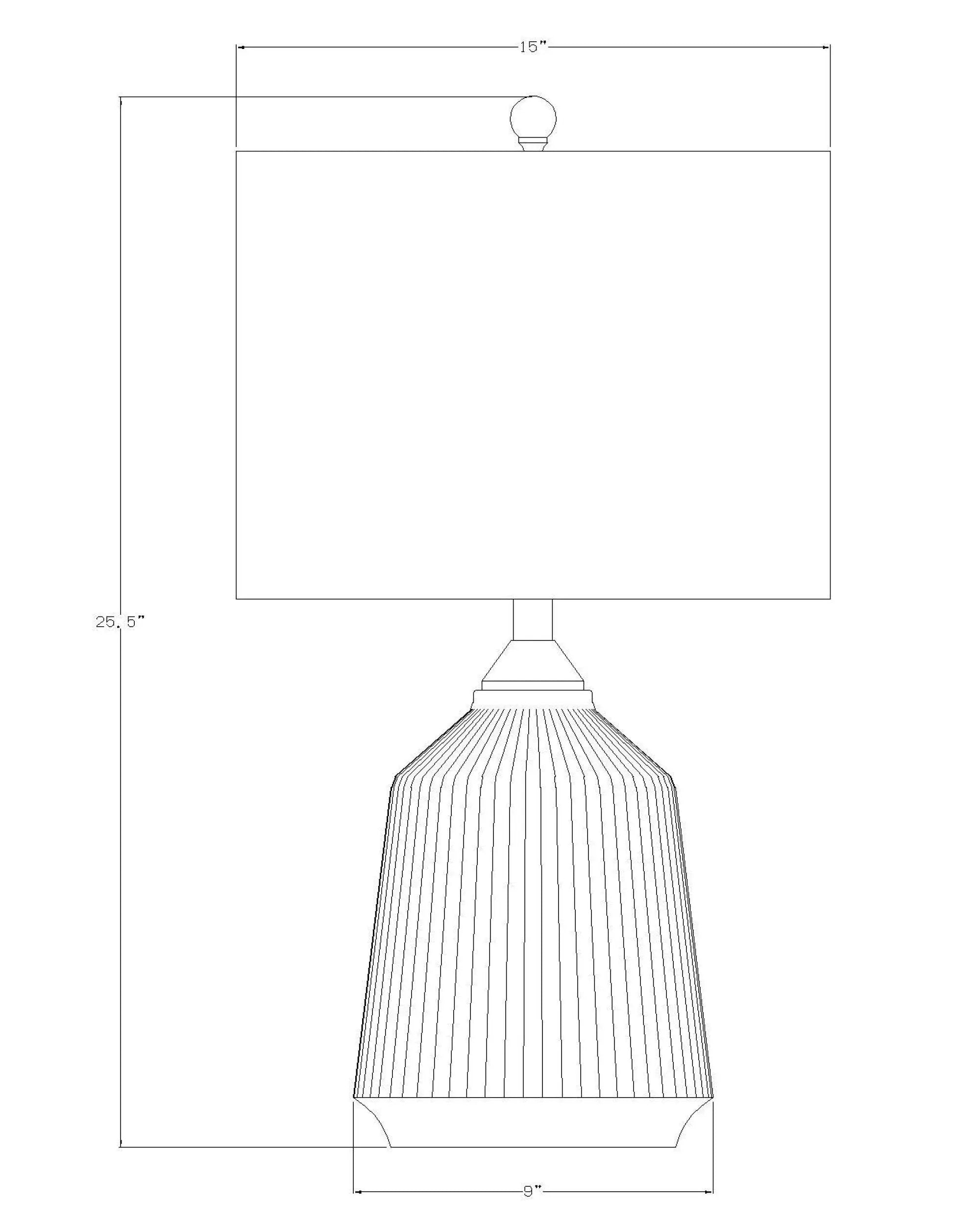 Lennon NNN-002 Accent Table Lamp by LIVABLISS